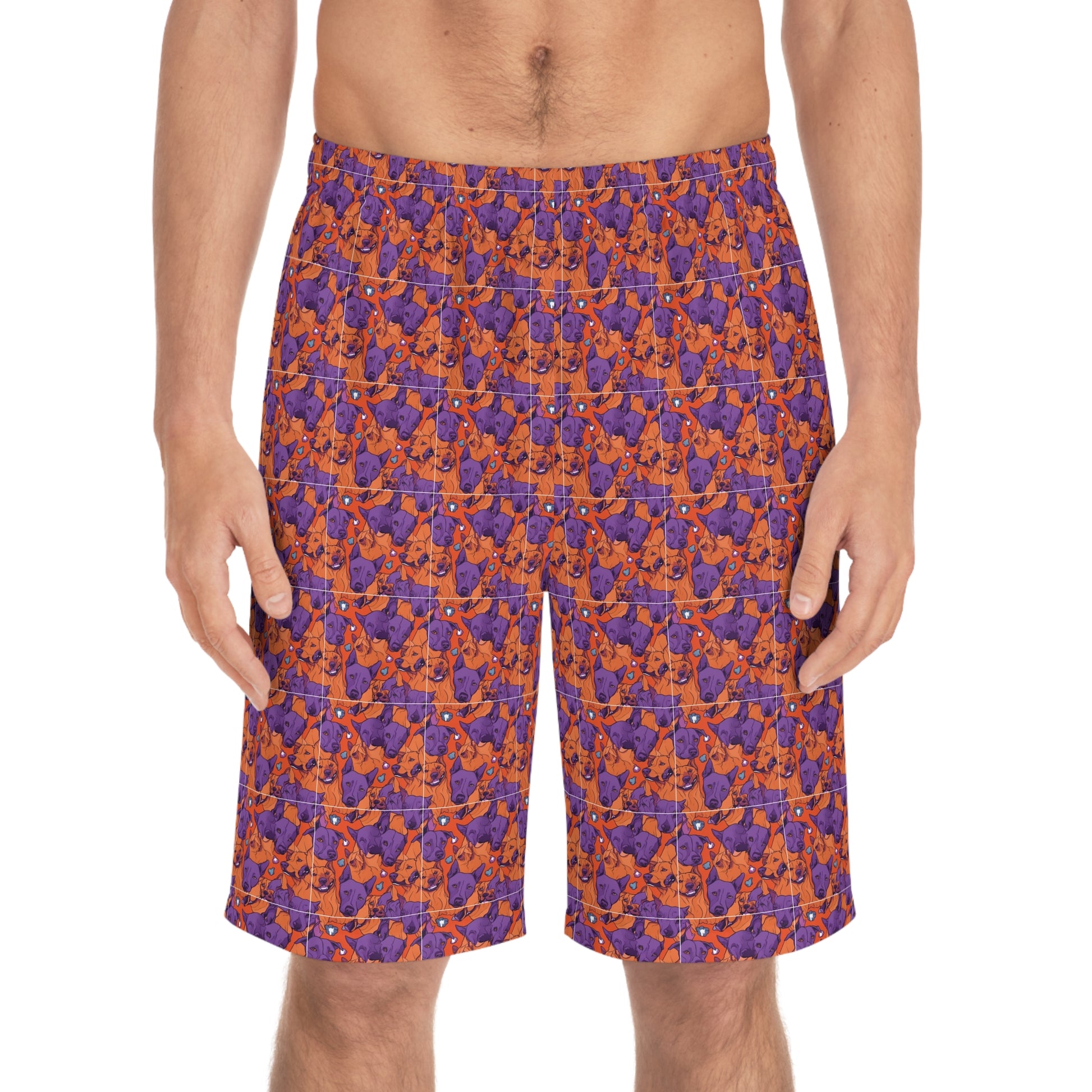 Men's Board Shorts - Velma Art Design - Graleske