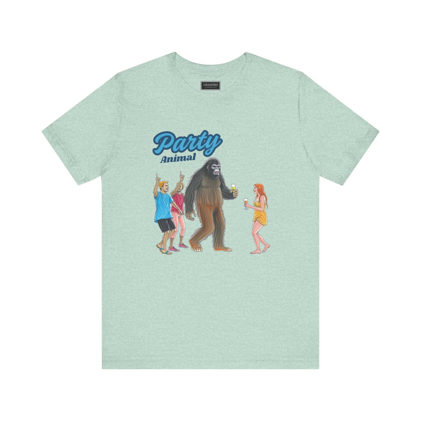 Party Animal Bigfoot T-Shirt
