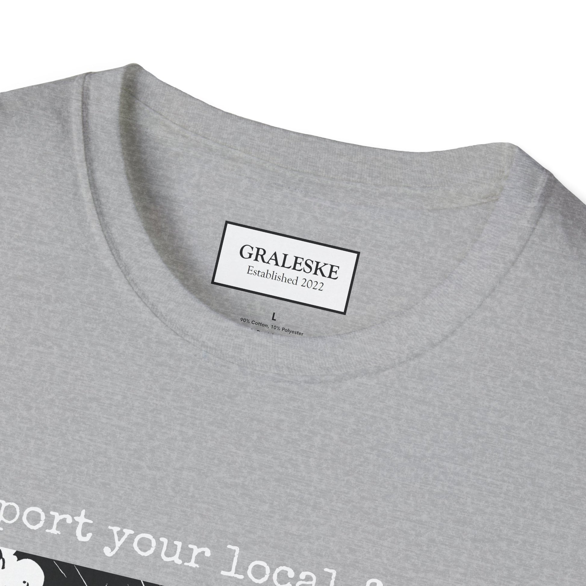 support your local farmer blimp - T-Shirt - Graleske