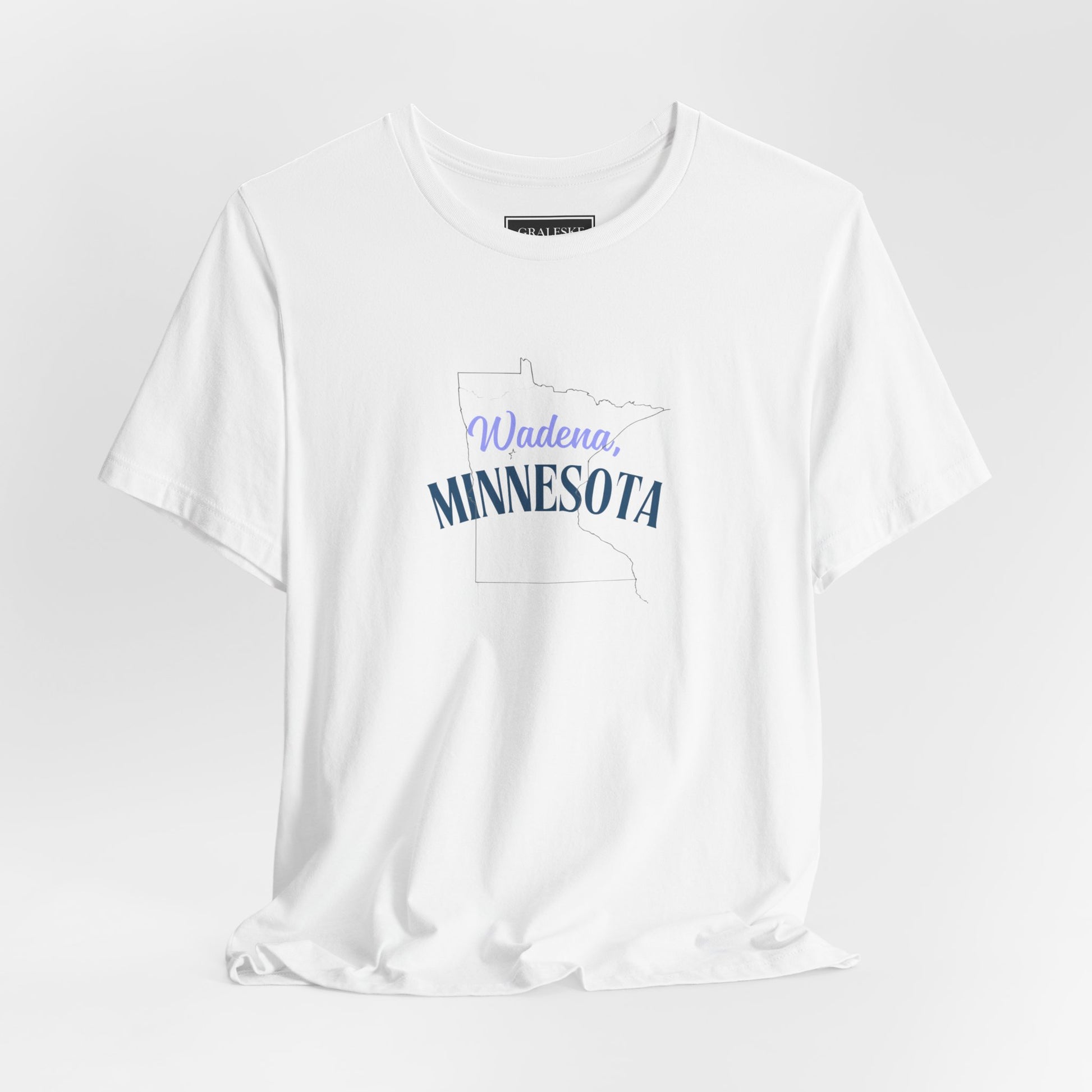 Small Towns Collection Unisex Tee - Wadena, Minnesota Design - Graleske