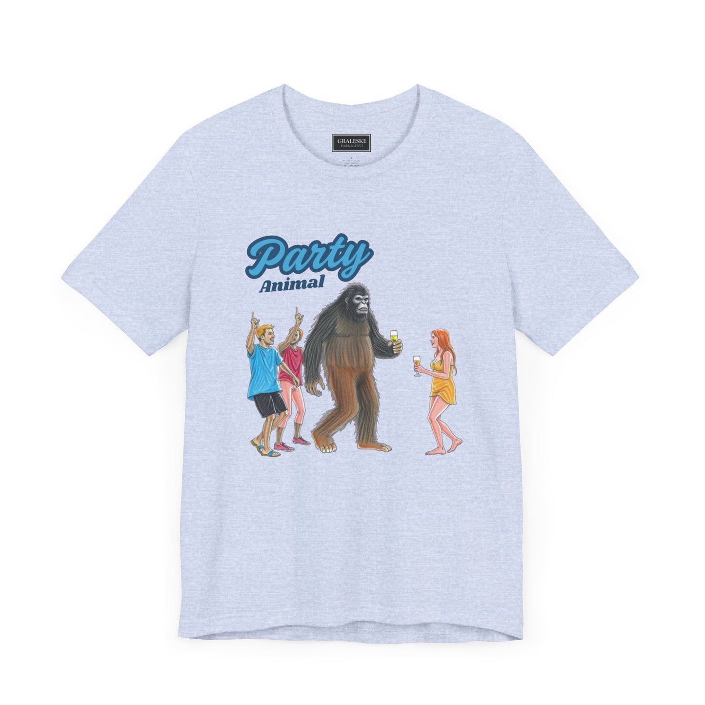 Party Animal Bigfoot T-Shirt