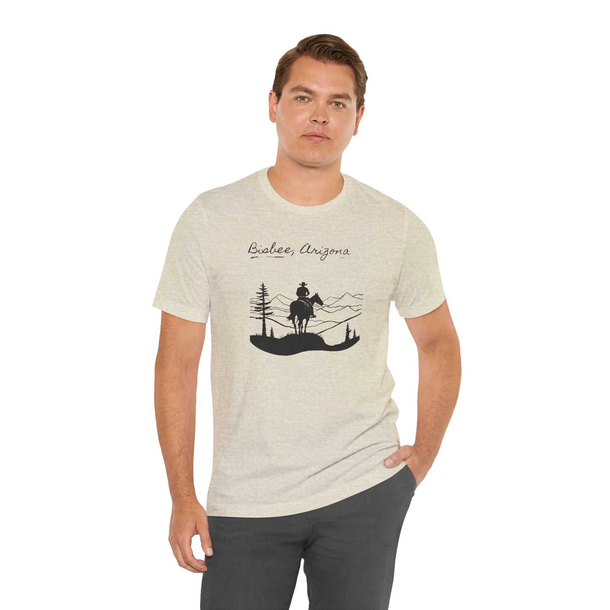 Small Towns Collection Unisex Tee - Bisbee, Arizona Design - Graleske