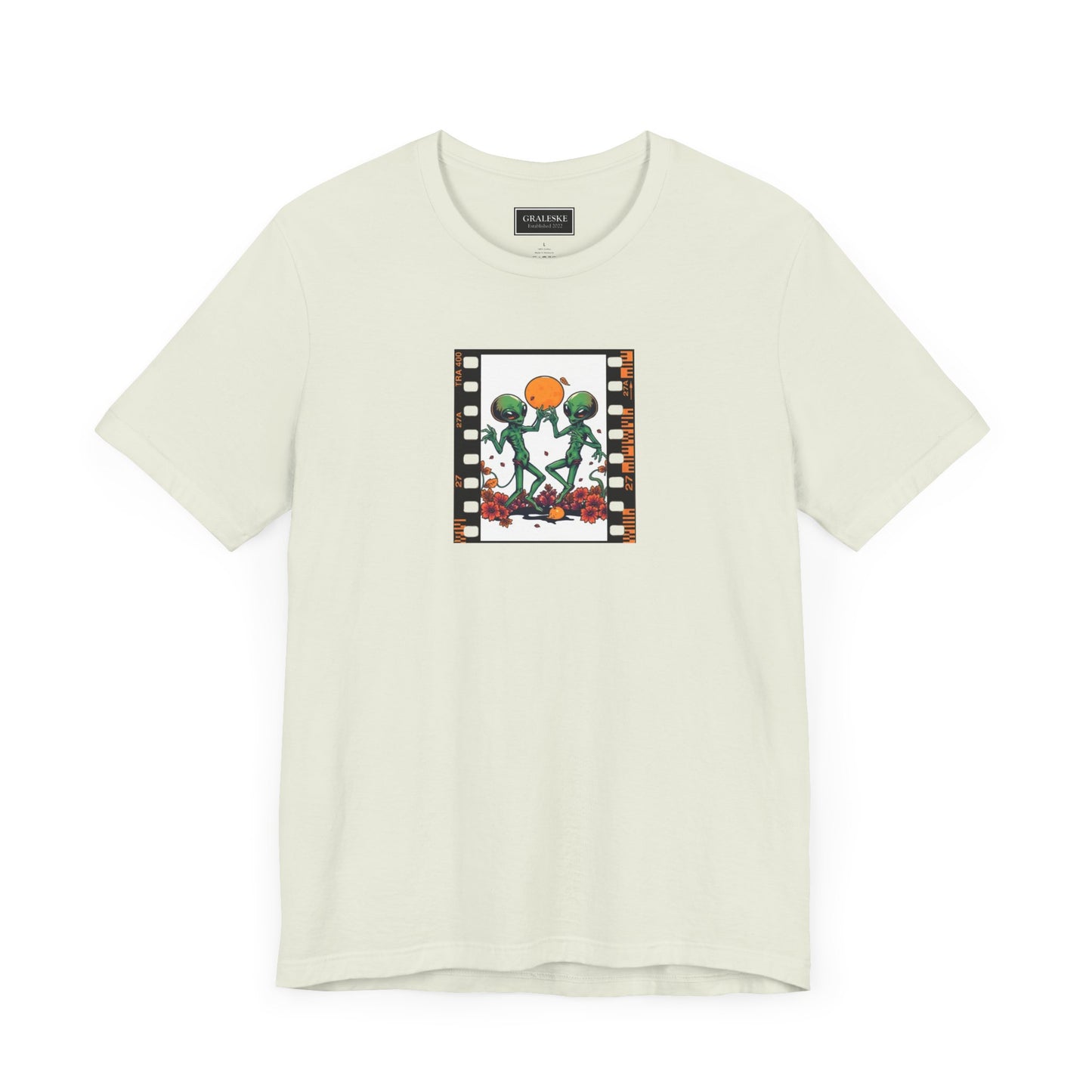 Aliens Dancing on Film Unisex Tee