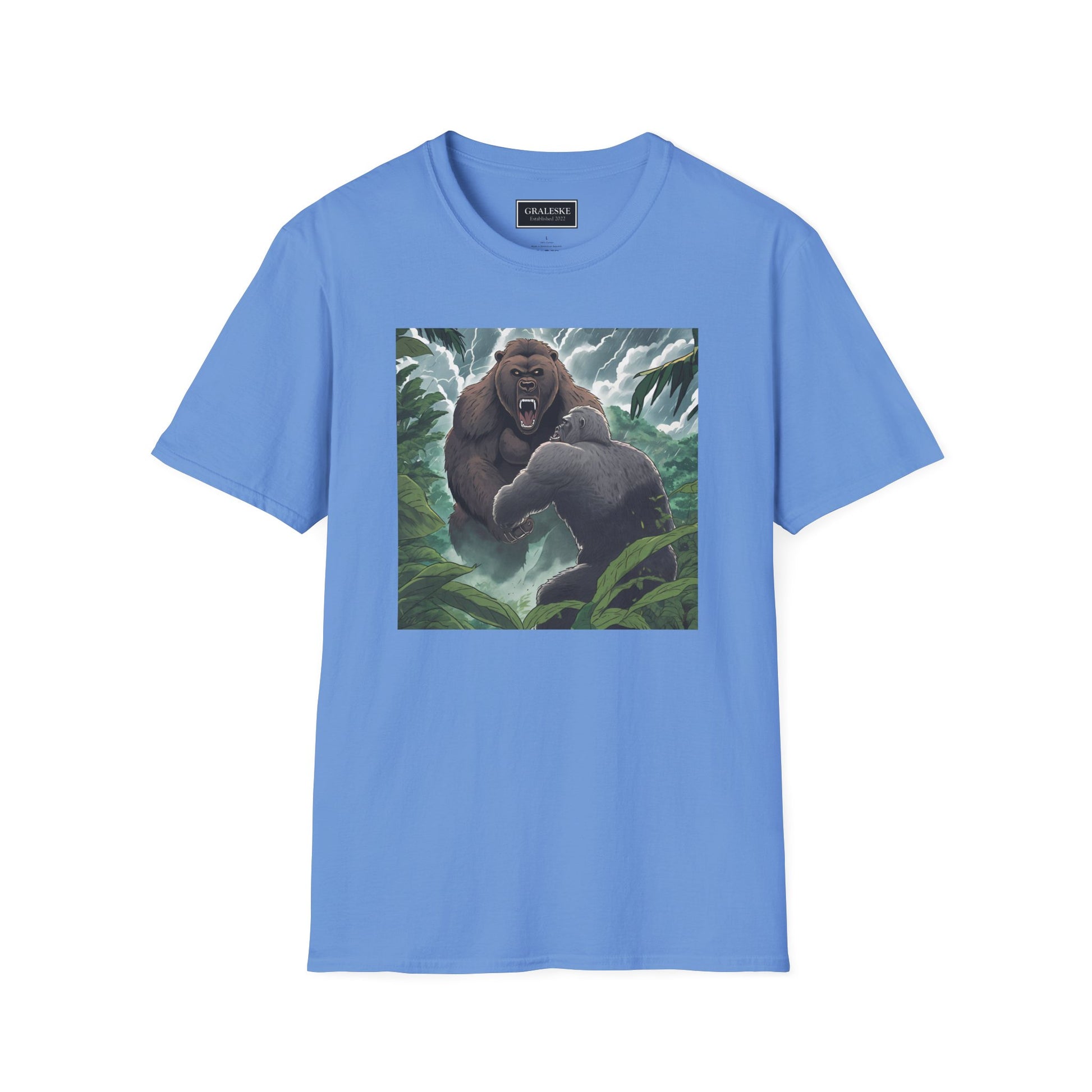 Grizzly vs Gorilla - Unisex T-Shirt - Graleske