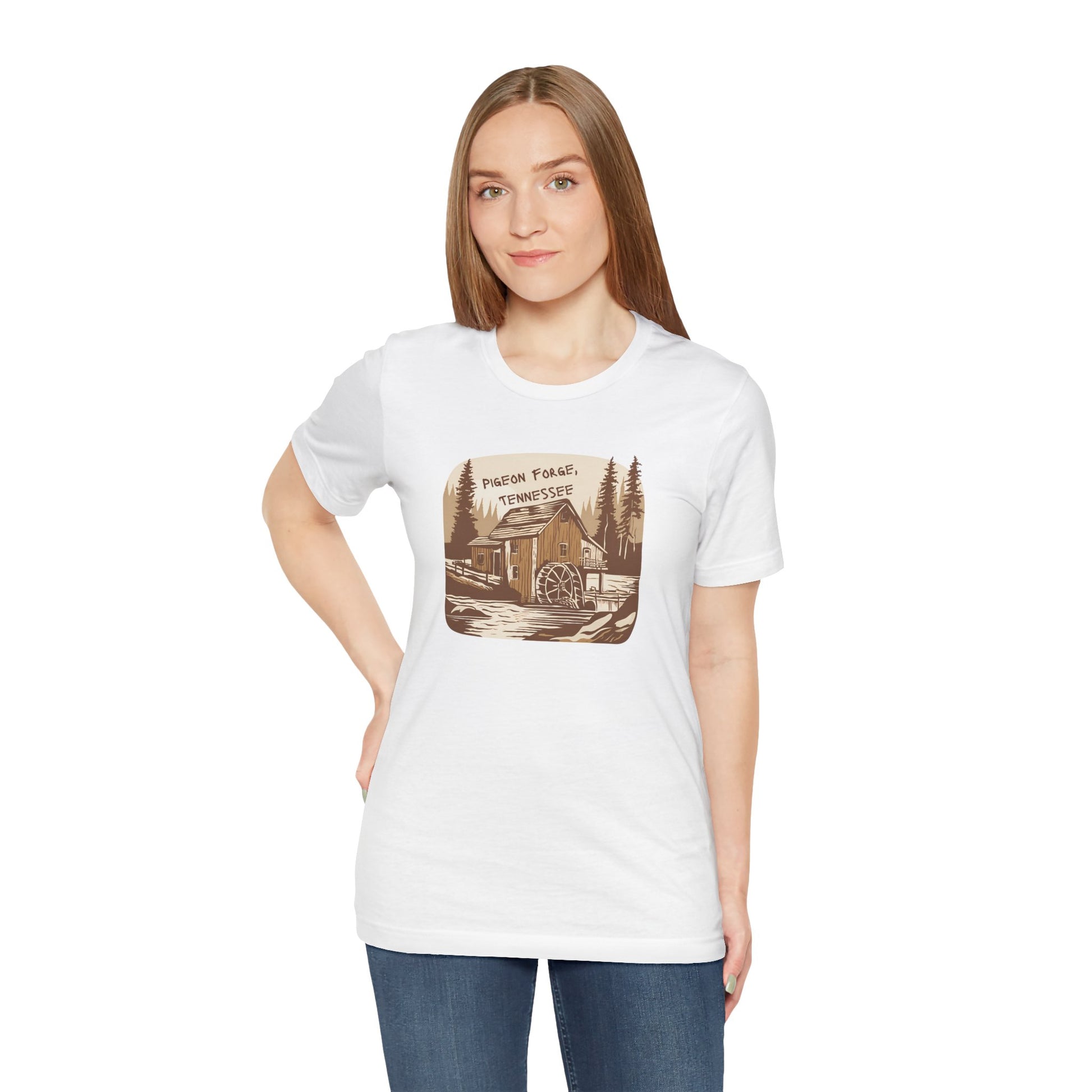 Small Towns Collection Unisex Tee - Pigeon Forge, Tennessee Design - Graleske