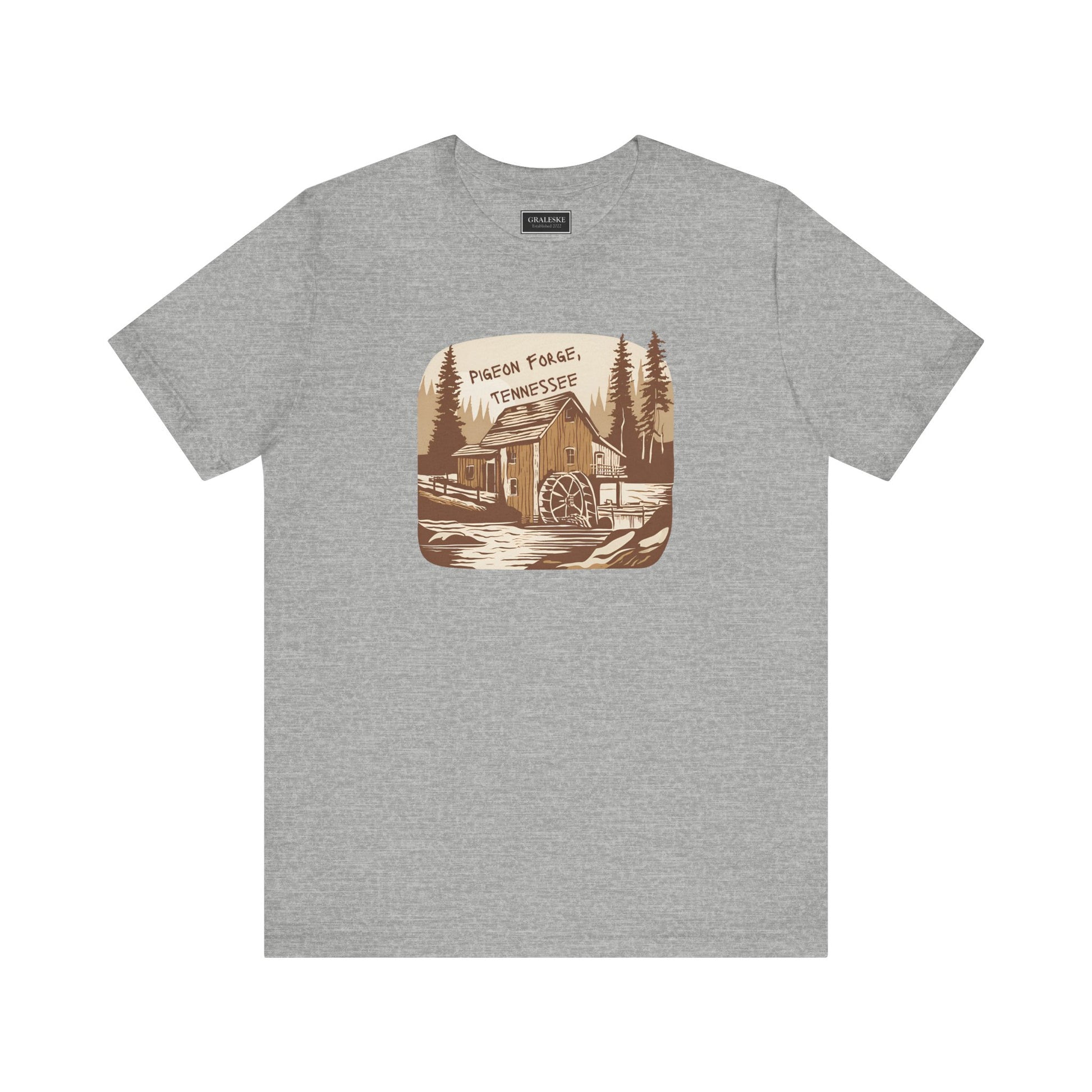 Small Towns Collection Unisex Tee - Pigeon Forge, Tennessee Design - Graleske