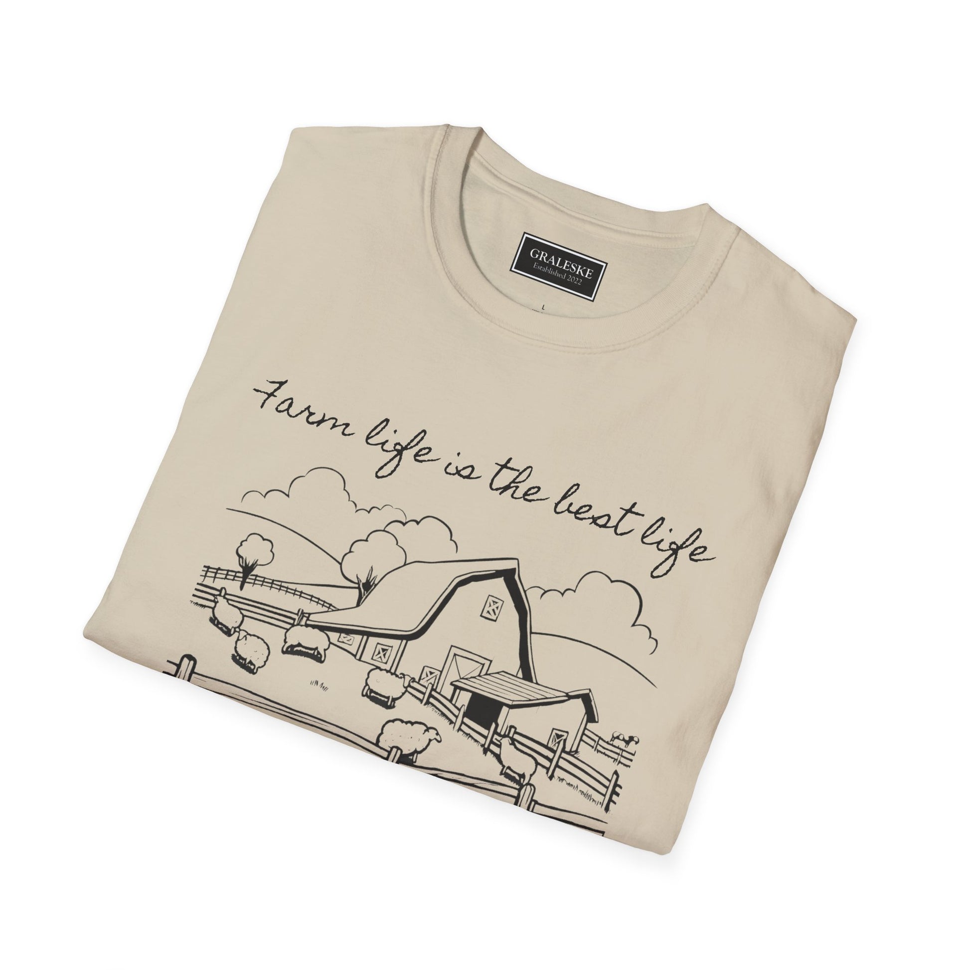 Farm Life Unisex T-Shirt - Fall 2024 - Sheep - Graleske