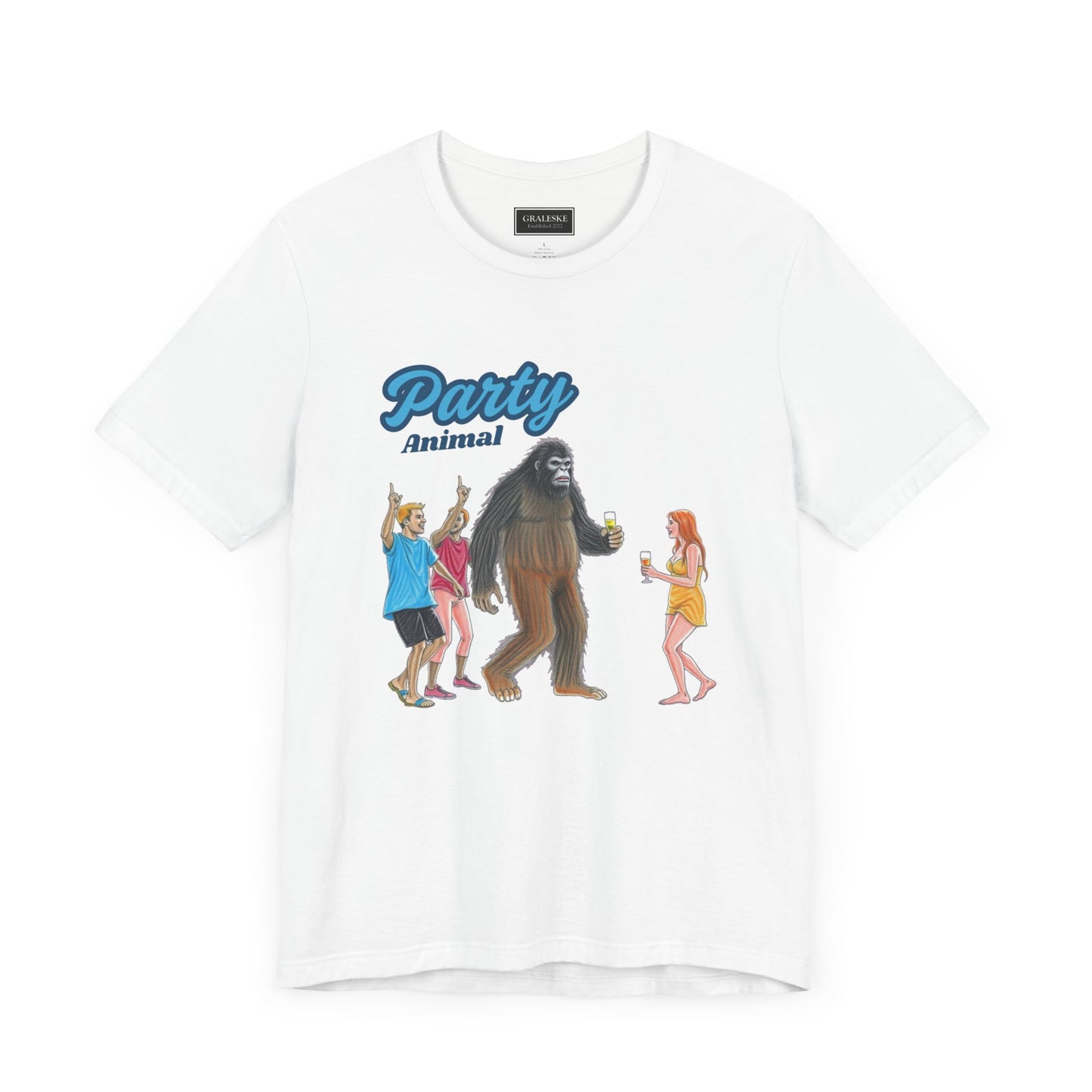 Party Animal Bigfoot T-Shirt