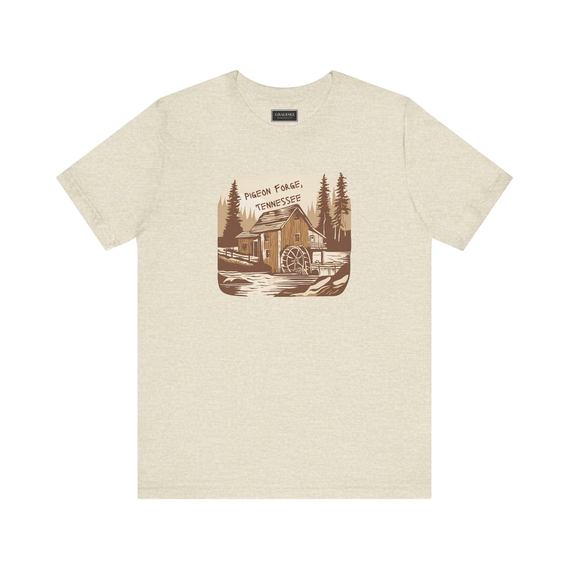 Small Towns Collection Unisex Tee - Pigeon Forge, Tennessee Design - Graleske