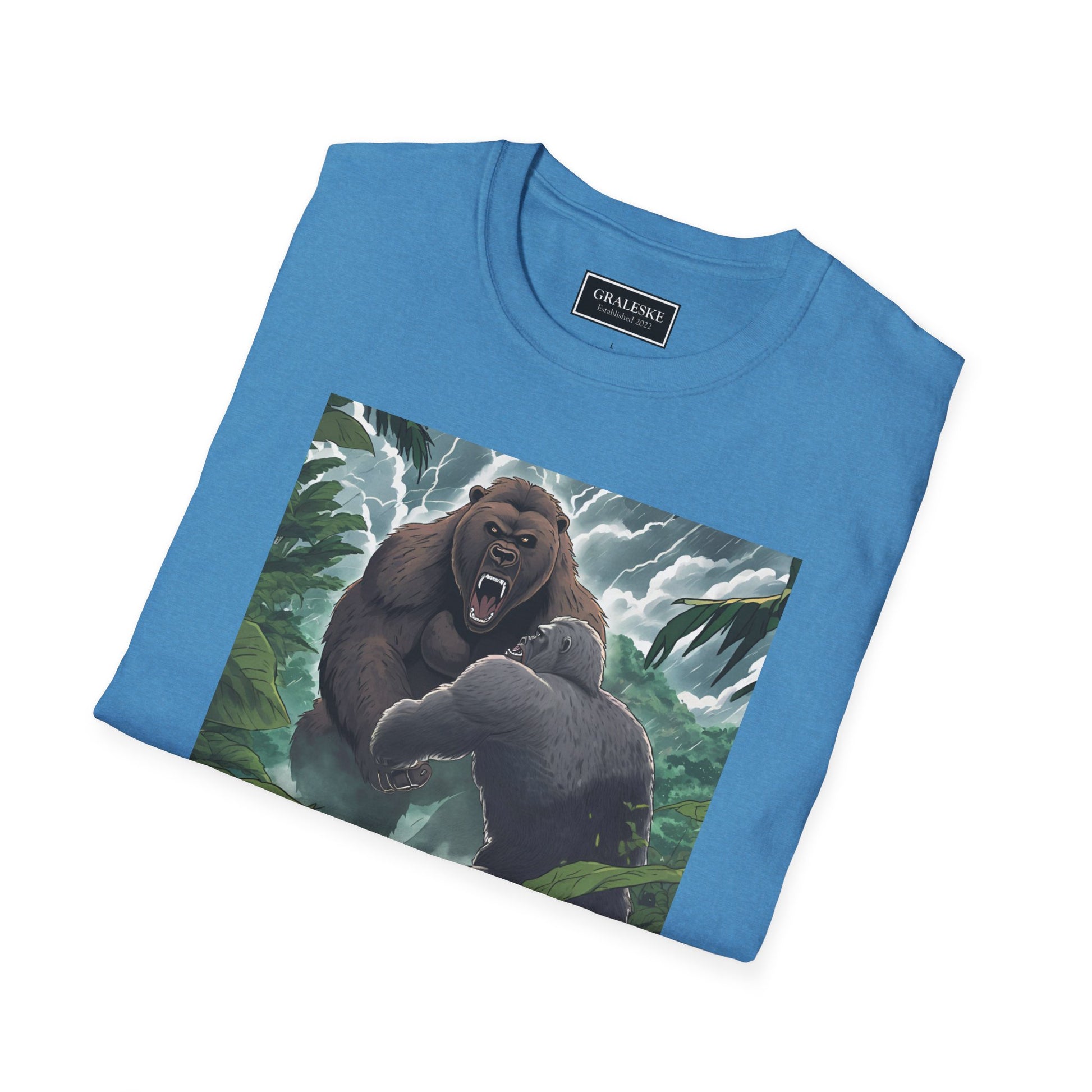 Grizzly vs Gorilla - Unisex T-Shirt - Graleske