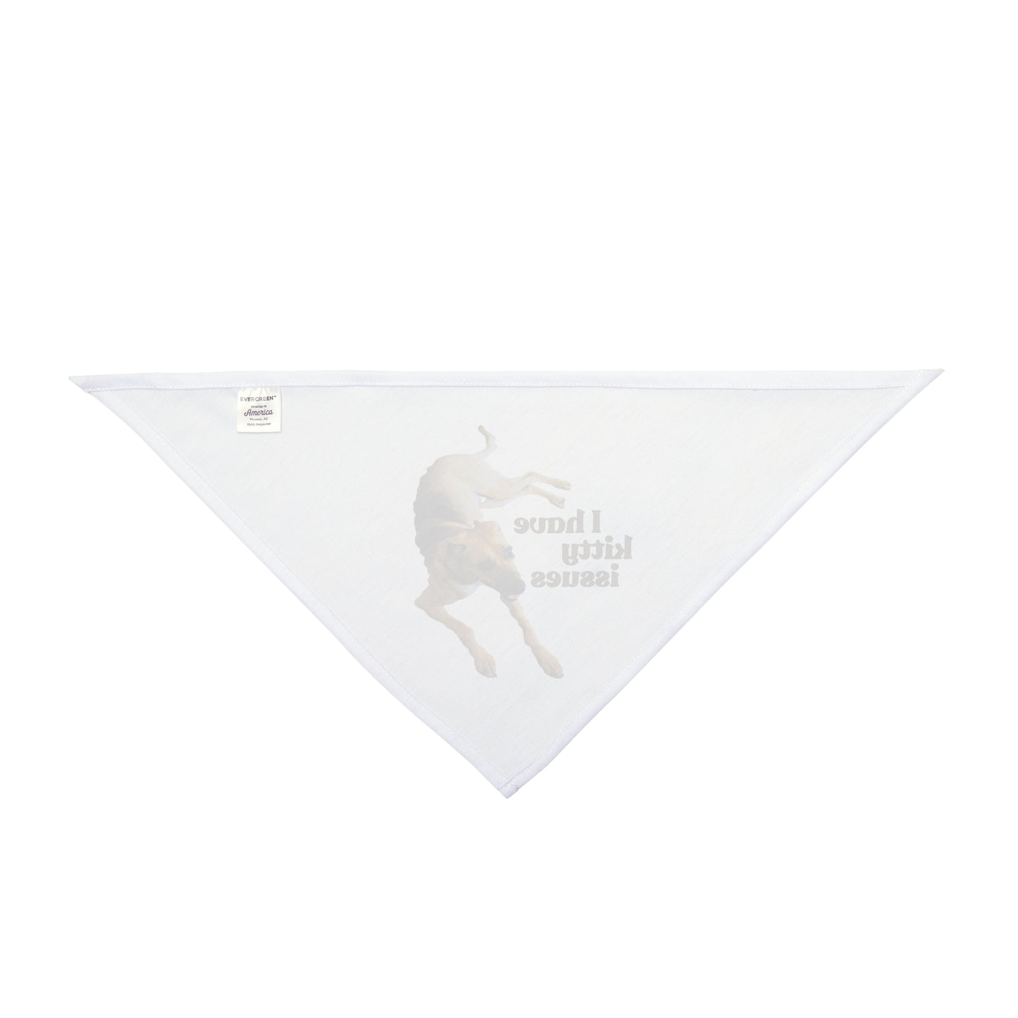 I have kitty issues - Pet Bandana - Graleske
