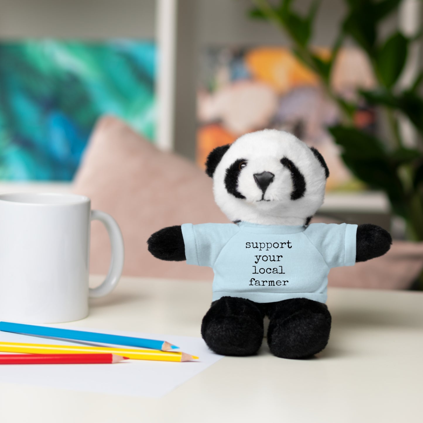 Stuffed Animal with Tee - buy local - Graleske