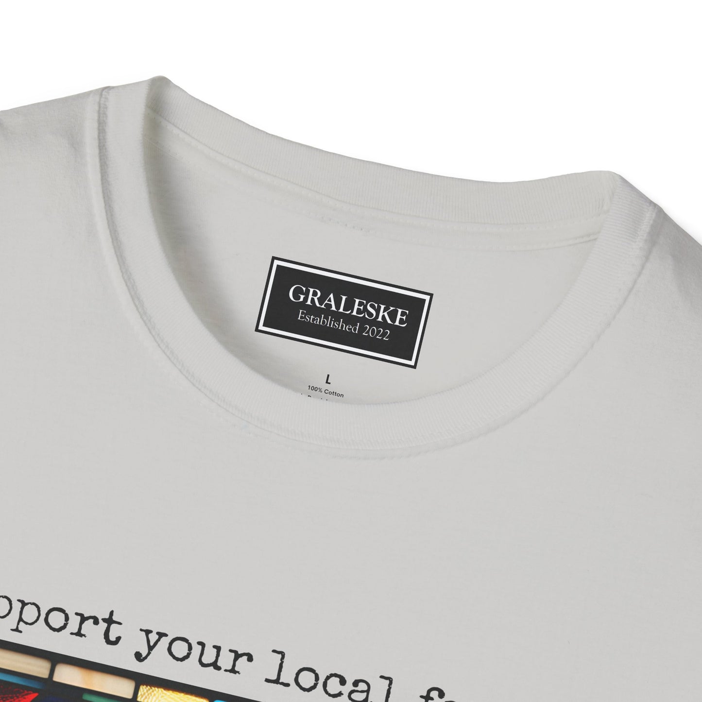 Stained Glass Piggy T-Shirt - Graleske