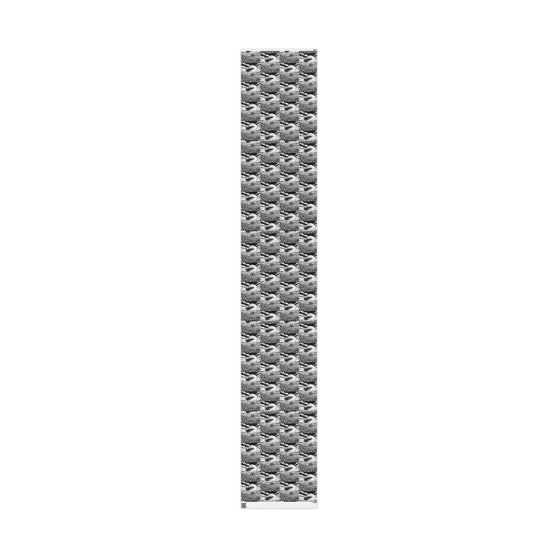 farmers and space blimp - Wrapping Papers - Graleske