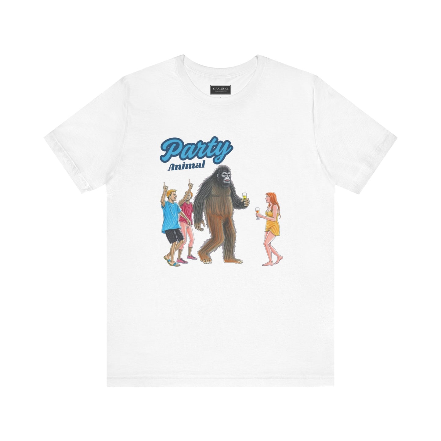 Party Animal Bigfoot T-Shirt