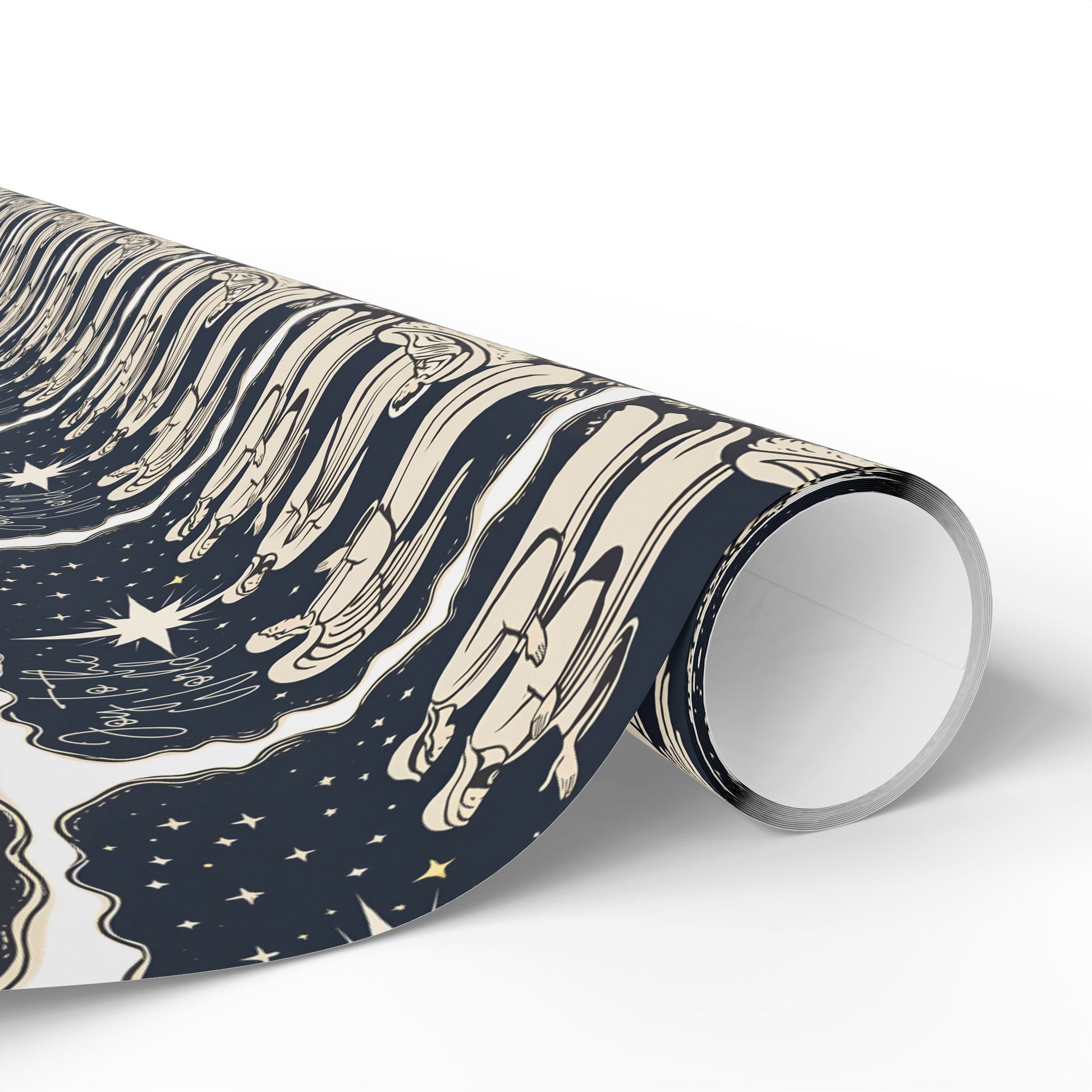 Wrapping Paper - Joy To The World - wisemen - Graleske