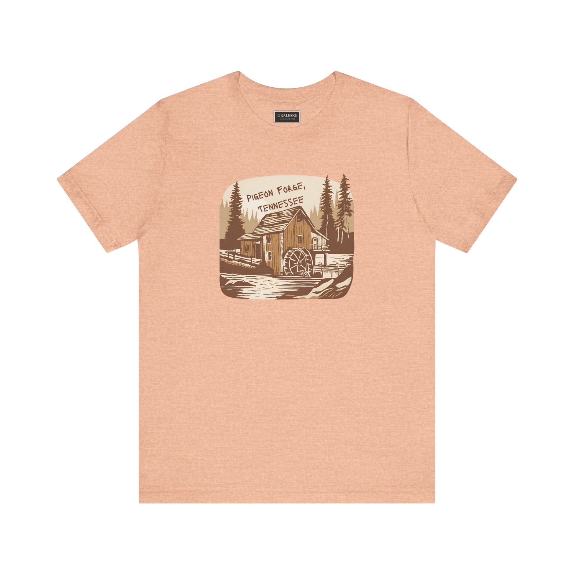 Small Towns Collection Unisex Tee - Pigeon Forge, Tennessee Design - Graleske