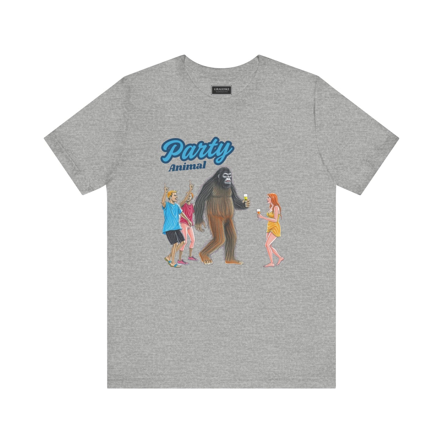 Party Animal Bigfoot T-Shirt
