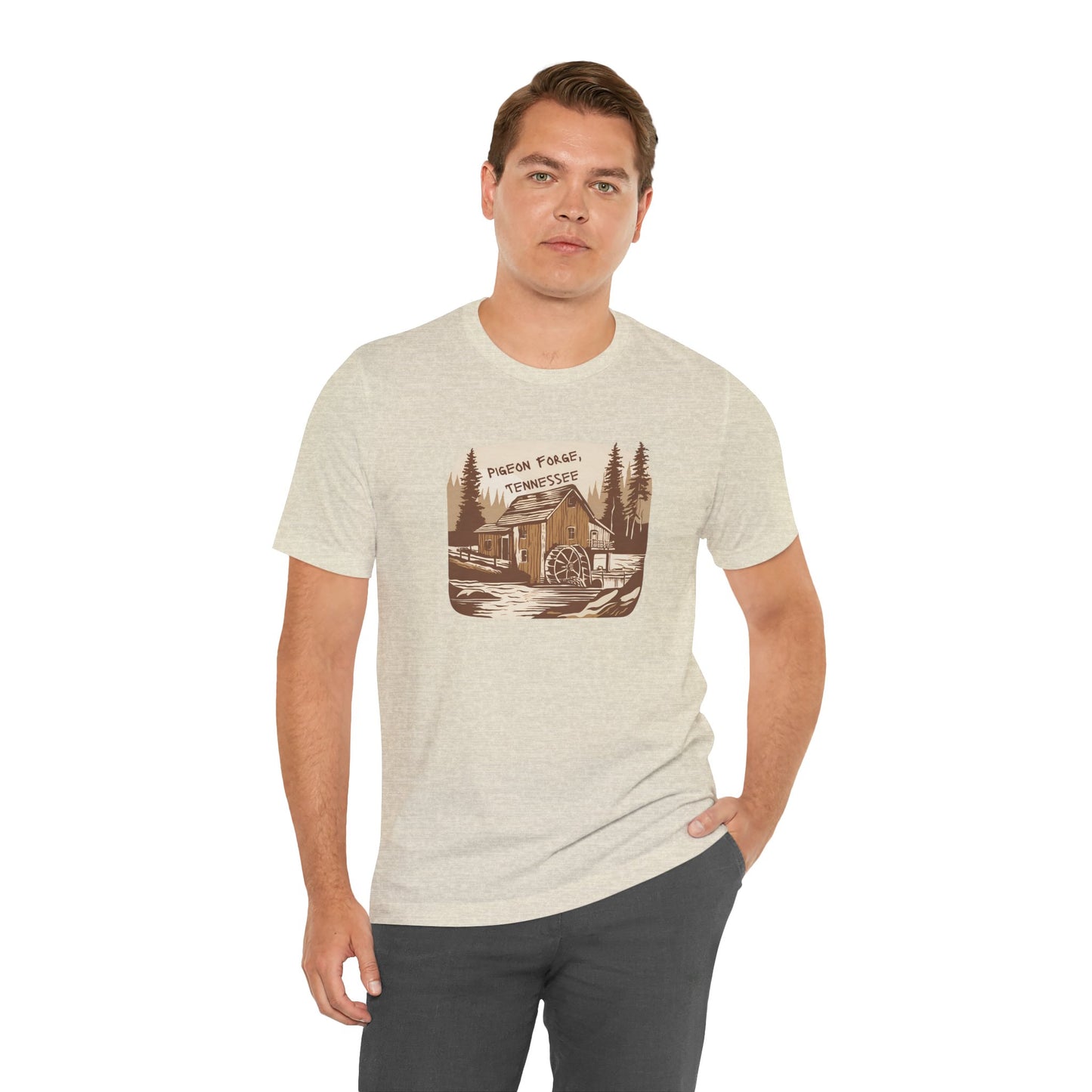 Small Towns Collection Unisex Tee - Pigeon Forge, Tennessee Design - Graleske