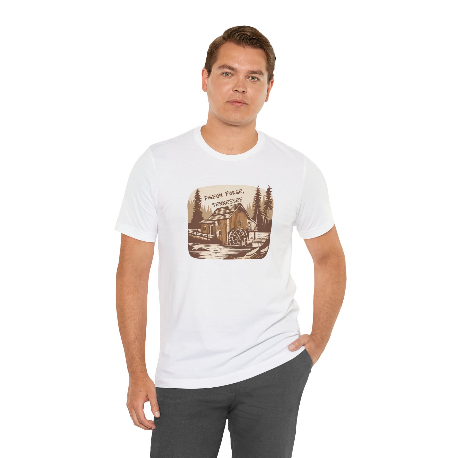 Small Towns Collection Unisex Tee - Pigeon Forge, Tennessee Design - Graleske