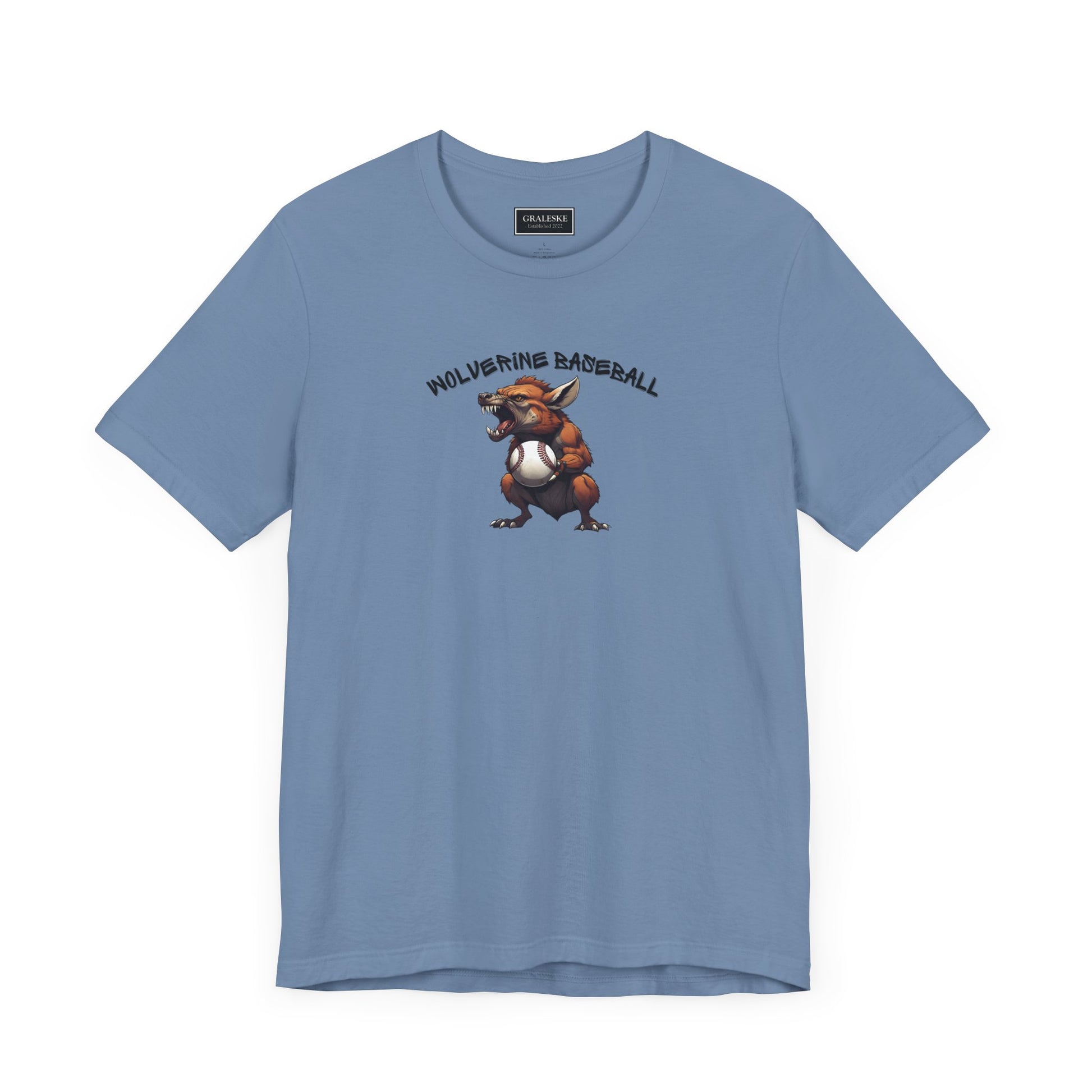 Wolverine Baseball Tee - Unisex Jersey Short Sleeve T-shirt - Graleske