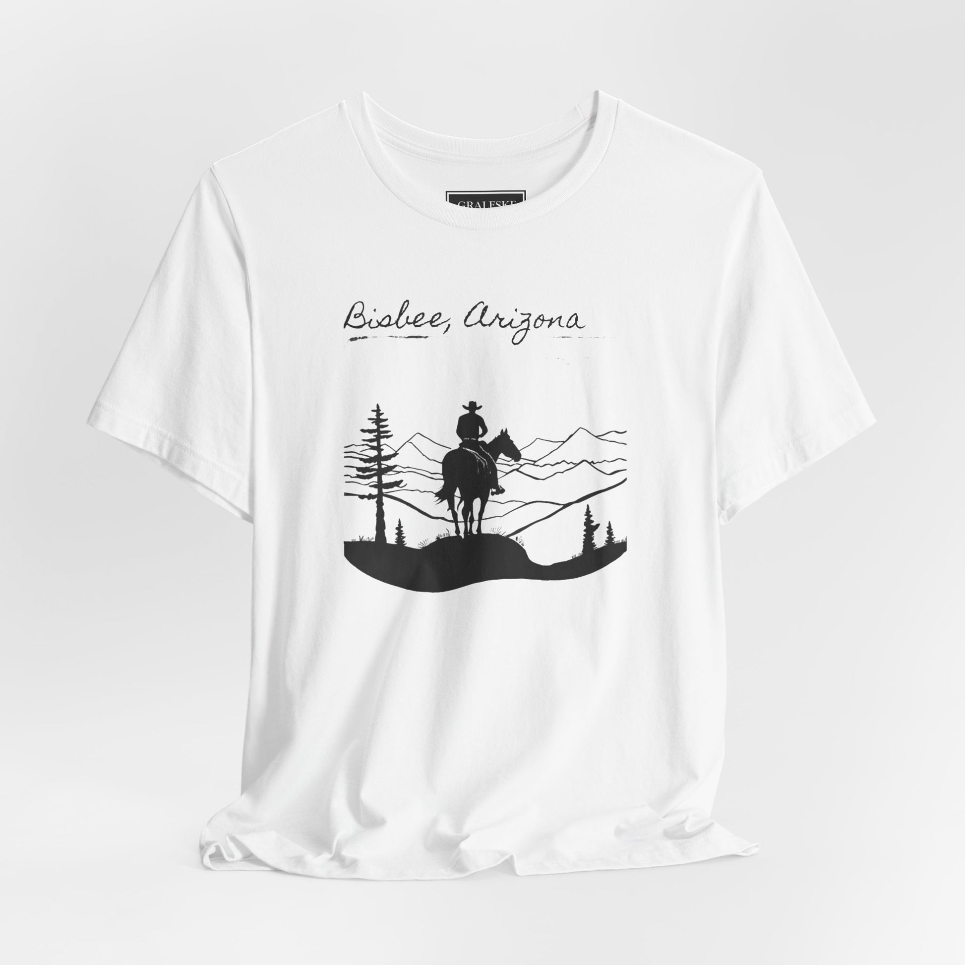 Small Towns Collection Unisex Tee - Bisbee, Arizona Design - Graleske