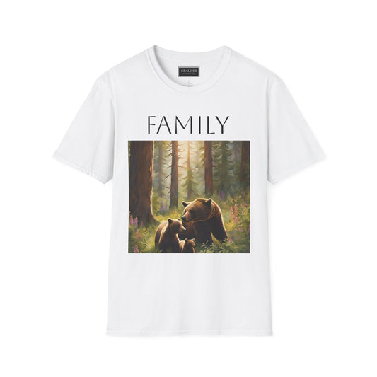 Family Bear Shirt - Unisex T-Shirt - Graleske