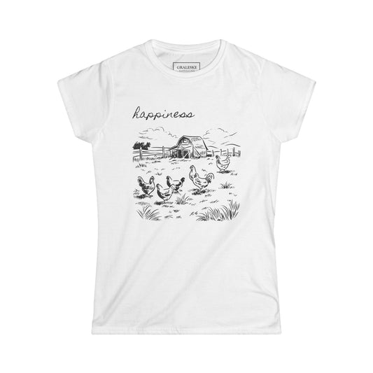 Women's Tee - happiness - 2024 #1 - Graleske