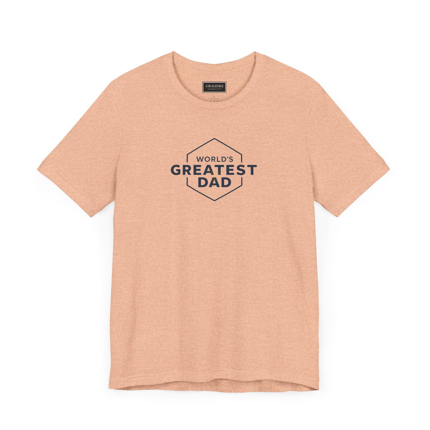 Unisex Tee - World's Greatest Dad Design - Graleske