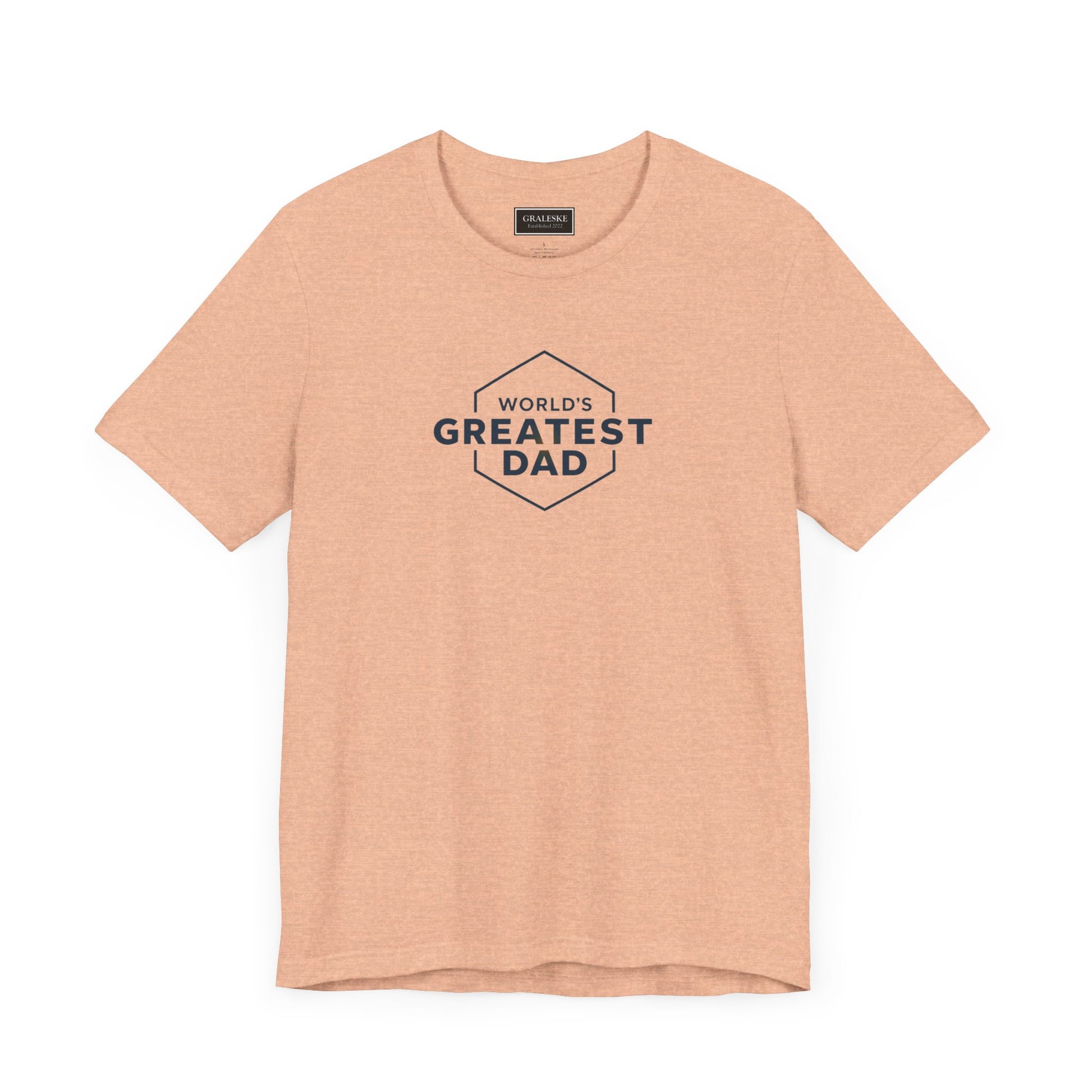 Unisex Tee - World's Greatest Dad Design - Graleske
