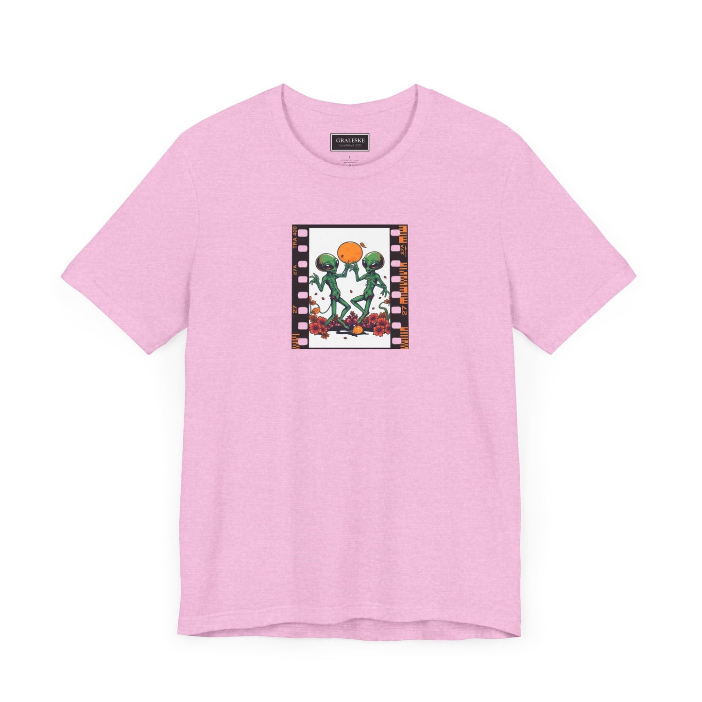 Aliens Dancing on Film Unisex Tee