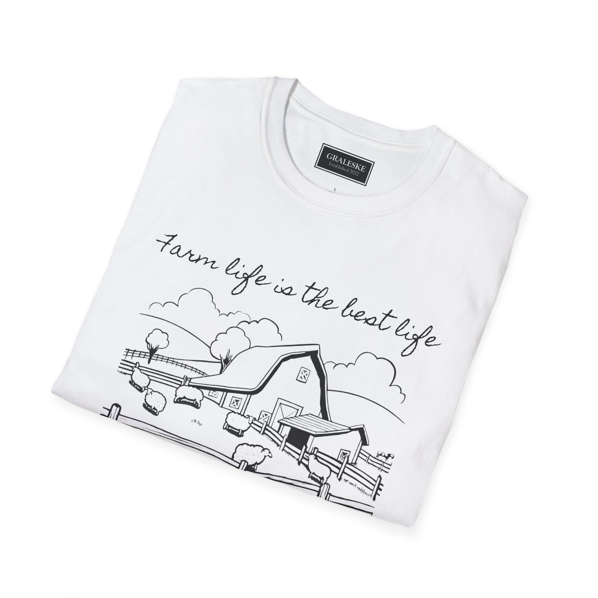 Farm Life Unisex T-Shirt - Fall 2024 - Sheep - Graleske