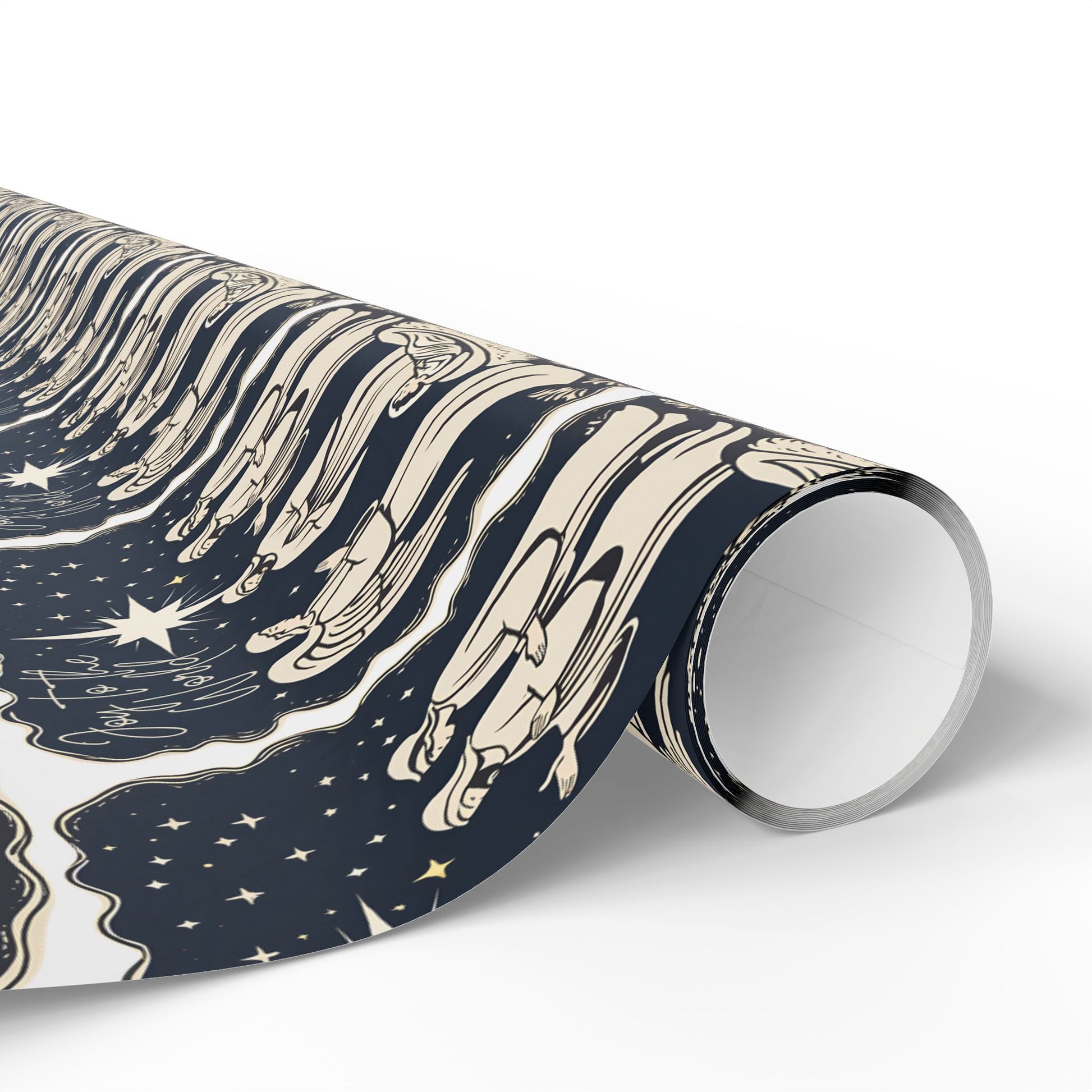 Wrapping Paper - Joy To The World - wisemen - Graleske