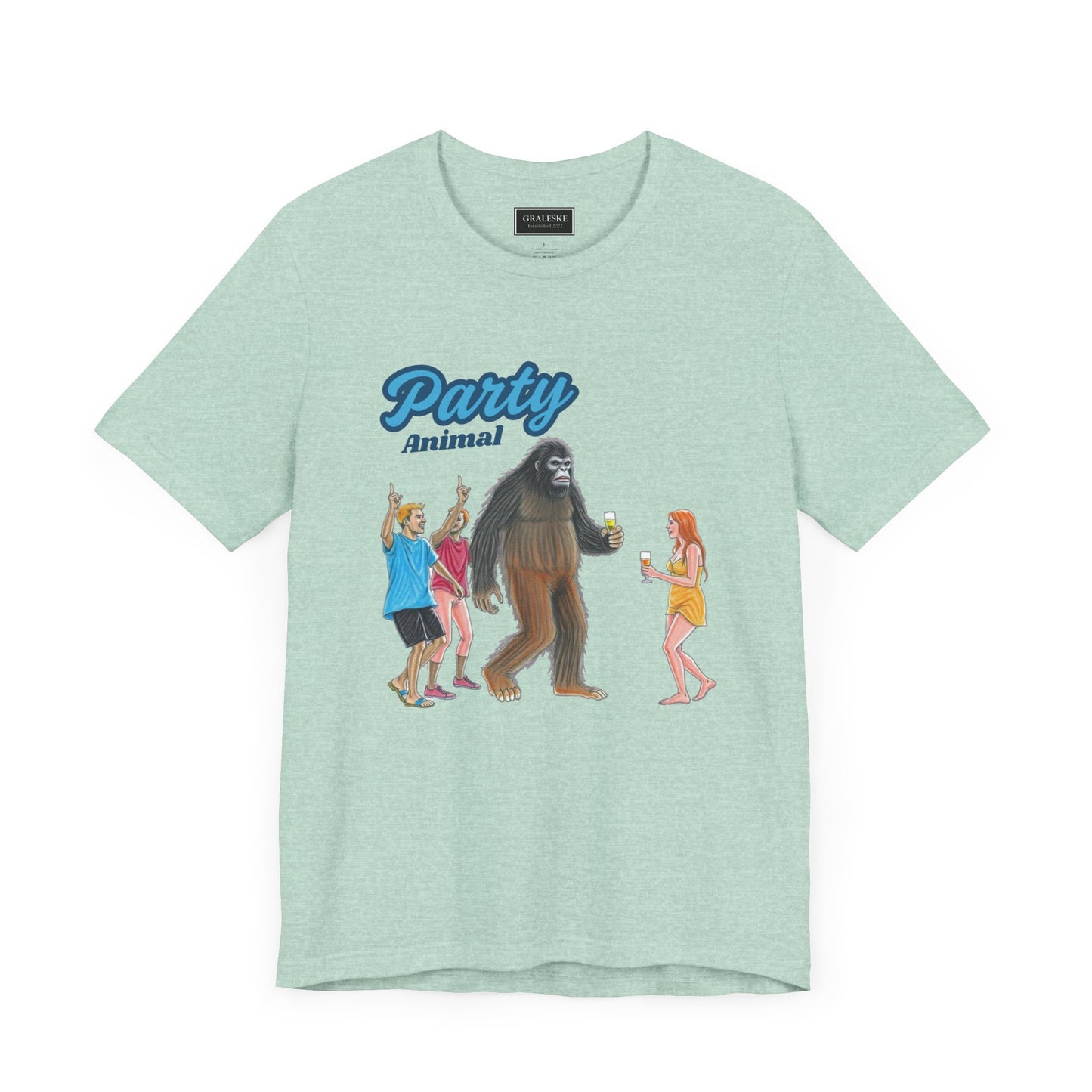Party Animal Bigfoot T-Shirt