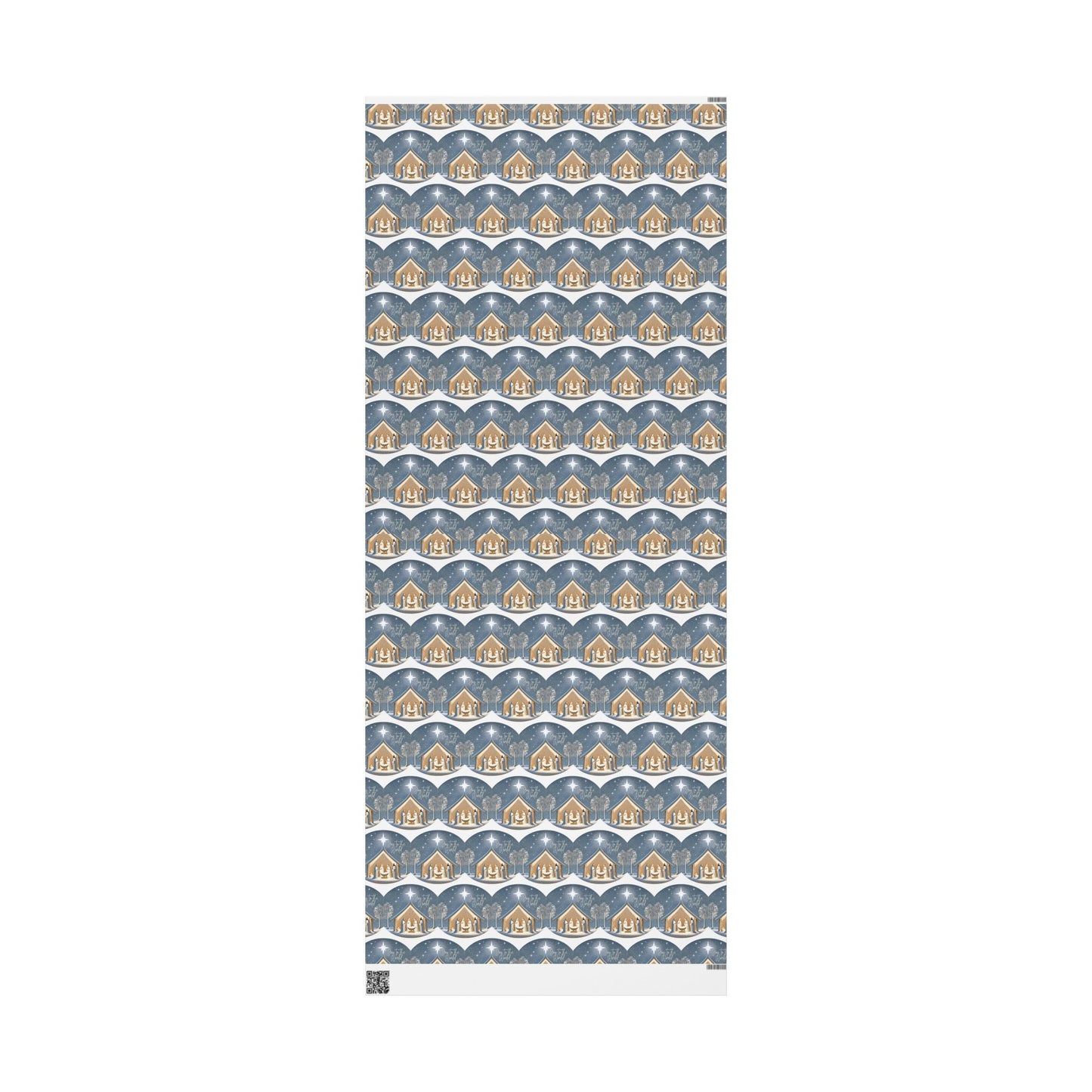Wrapping Paper - Joy To The World - Manger - Graleske