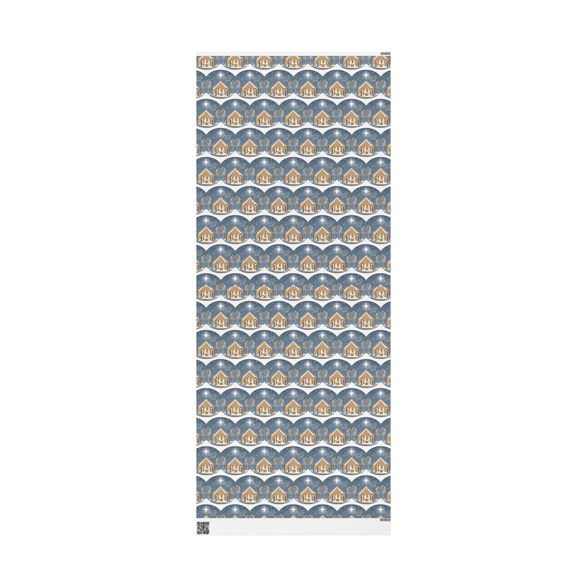 Wrapping Paper - Joy To The World - Manger - Graleske