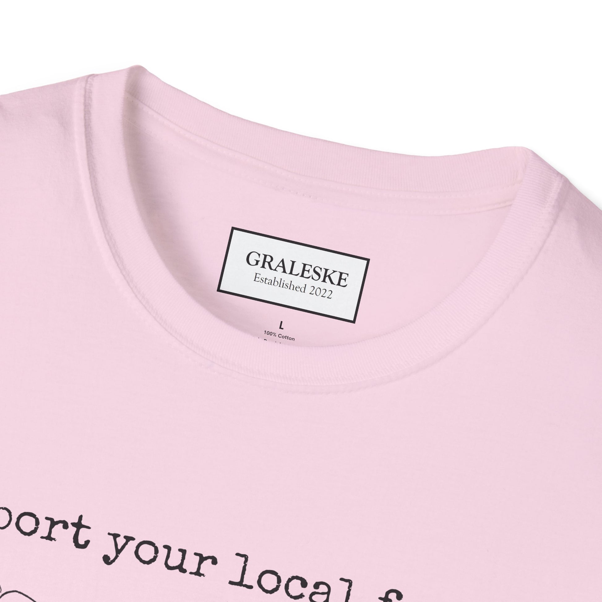 Farmer Support Unisex T-Shirt - Farmer and goat - Graleske