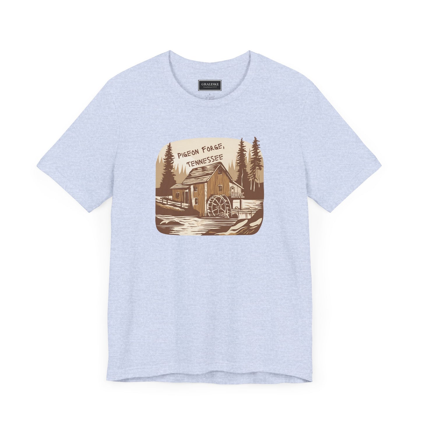 Small Towns Collection Unisex Tee - Pigeon Forge, Tennessee Design - Graleske