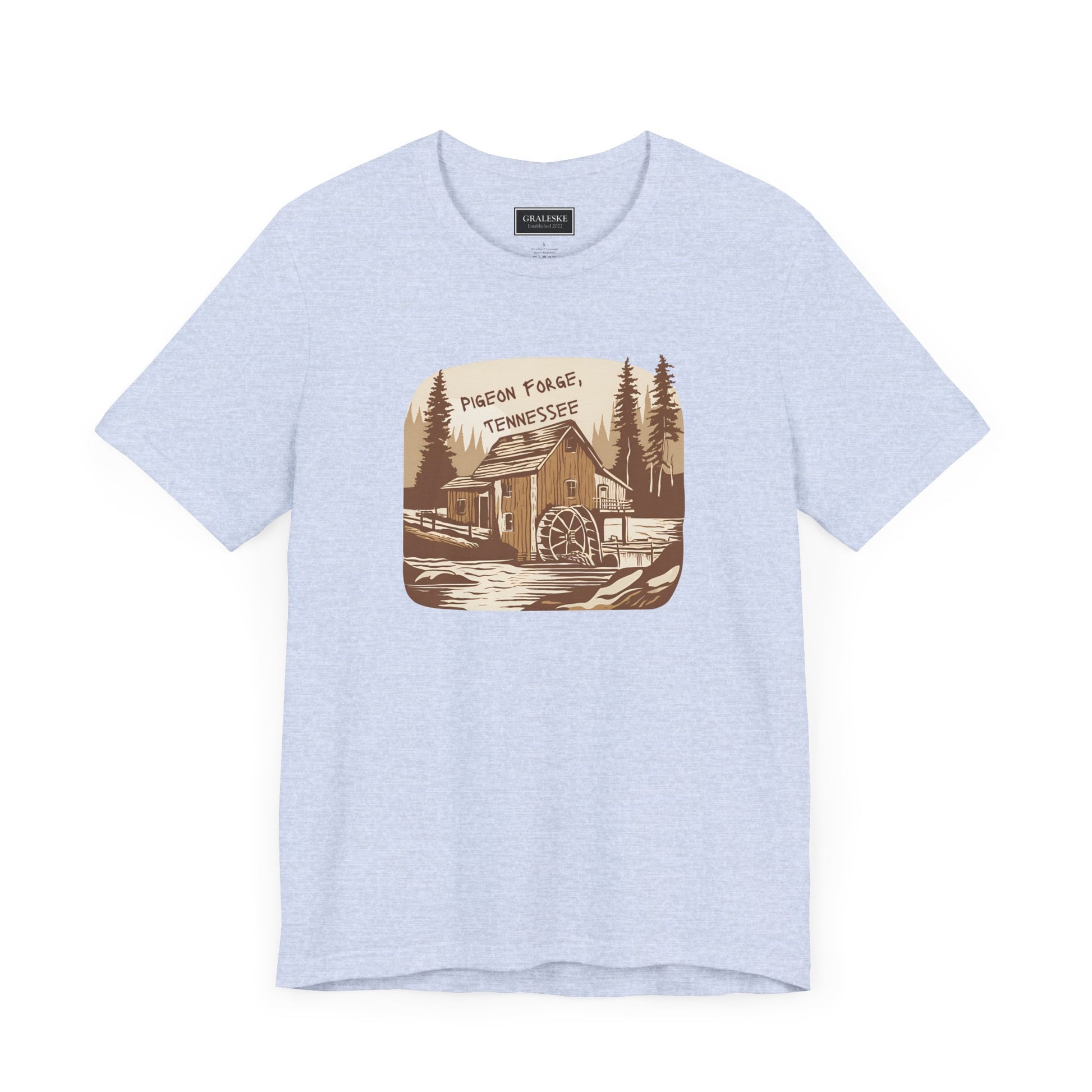 Small Towns Collection Unisex Tee - Pigeon Forge, Tennessee Design - Graleske