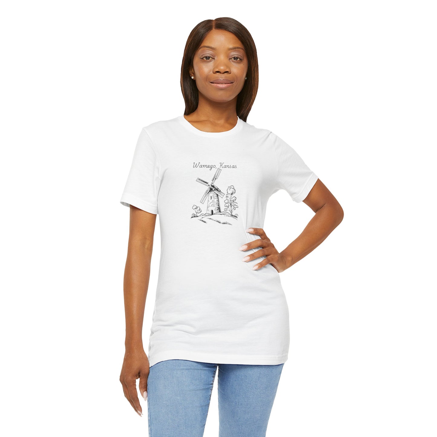 Small Towns Collection Unisex Tee - Wamego, Kansas Design - Graleske