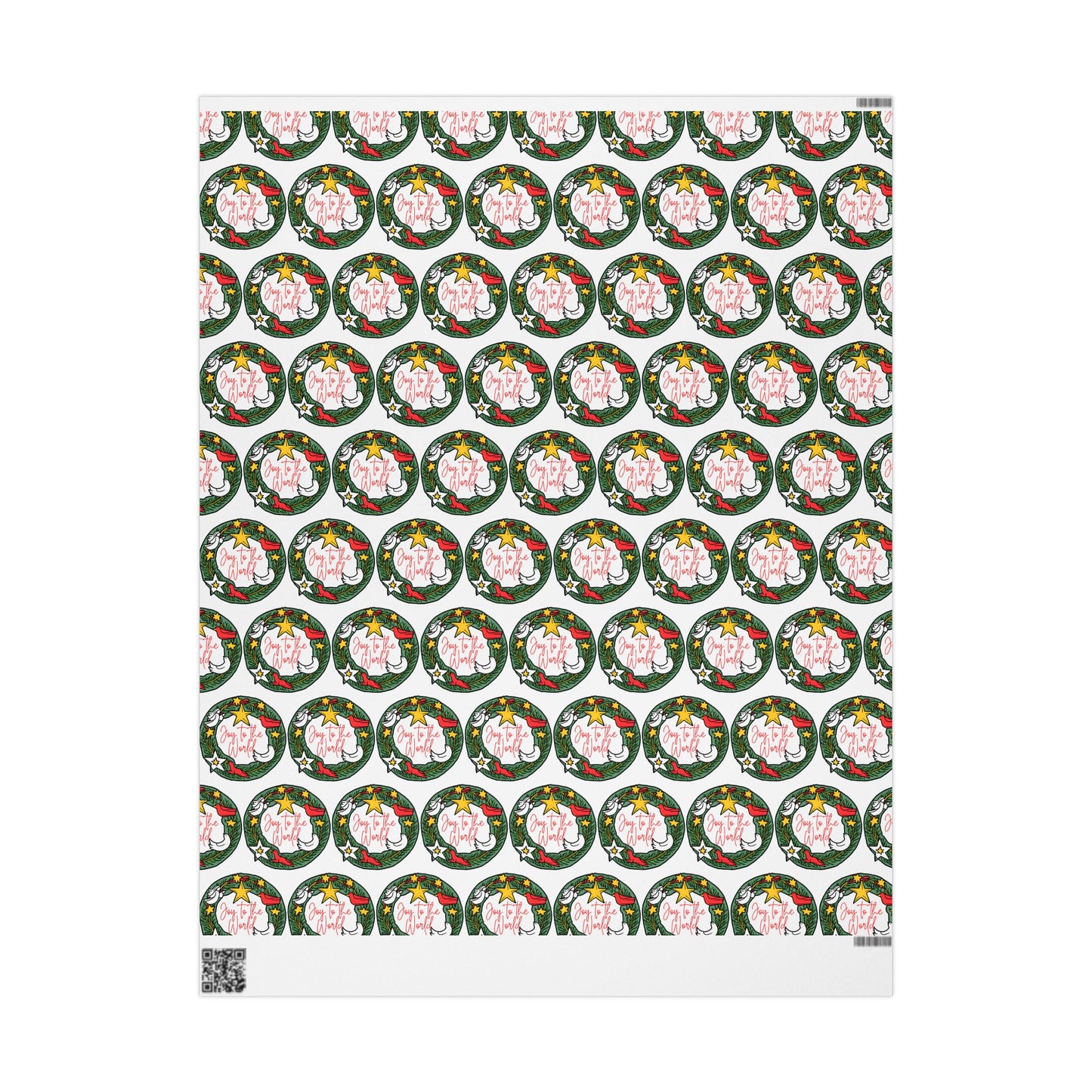 Wrapping Paper - Joy To The World - Graleske