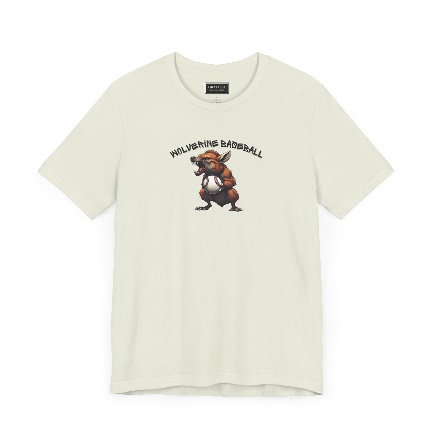 Wolverine Baseball Tee - Unisex Jersey Short Sleeve T-shirt - Graleske