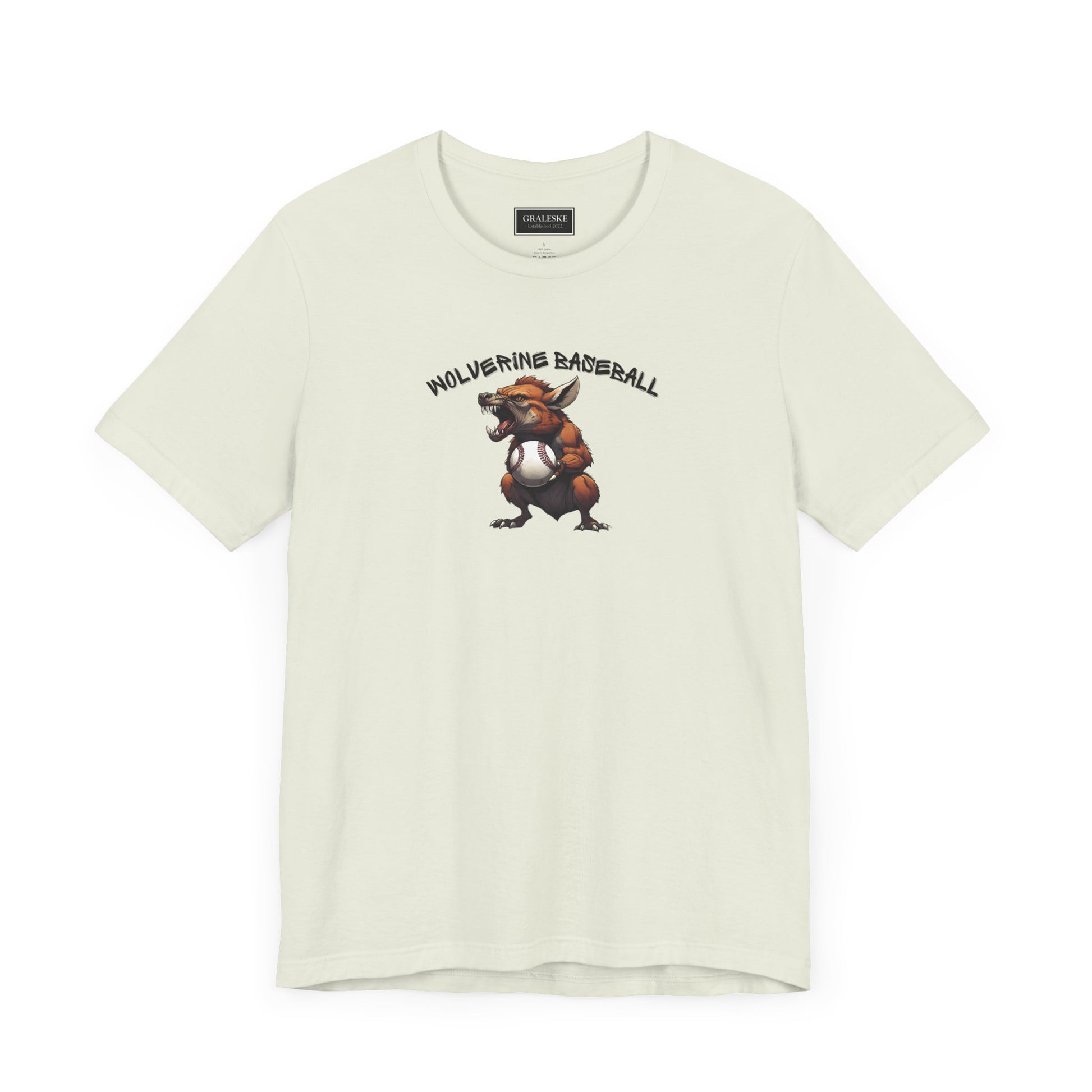 Wolverine Baseball Tee - Unisex Jersey Short Sleeve T-shirt - Graleske