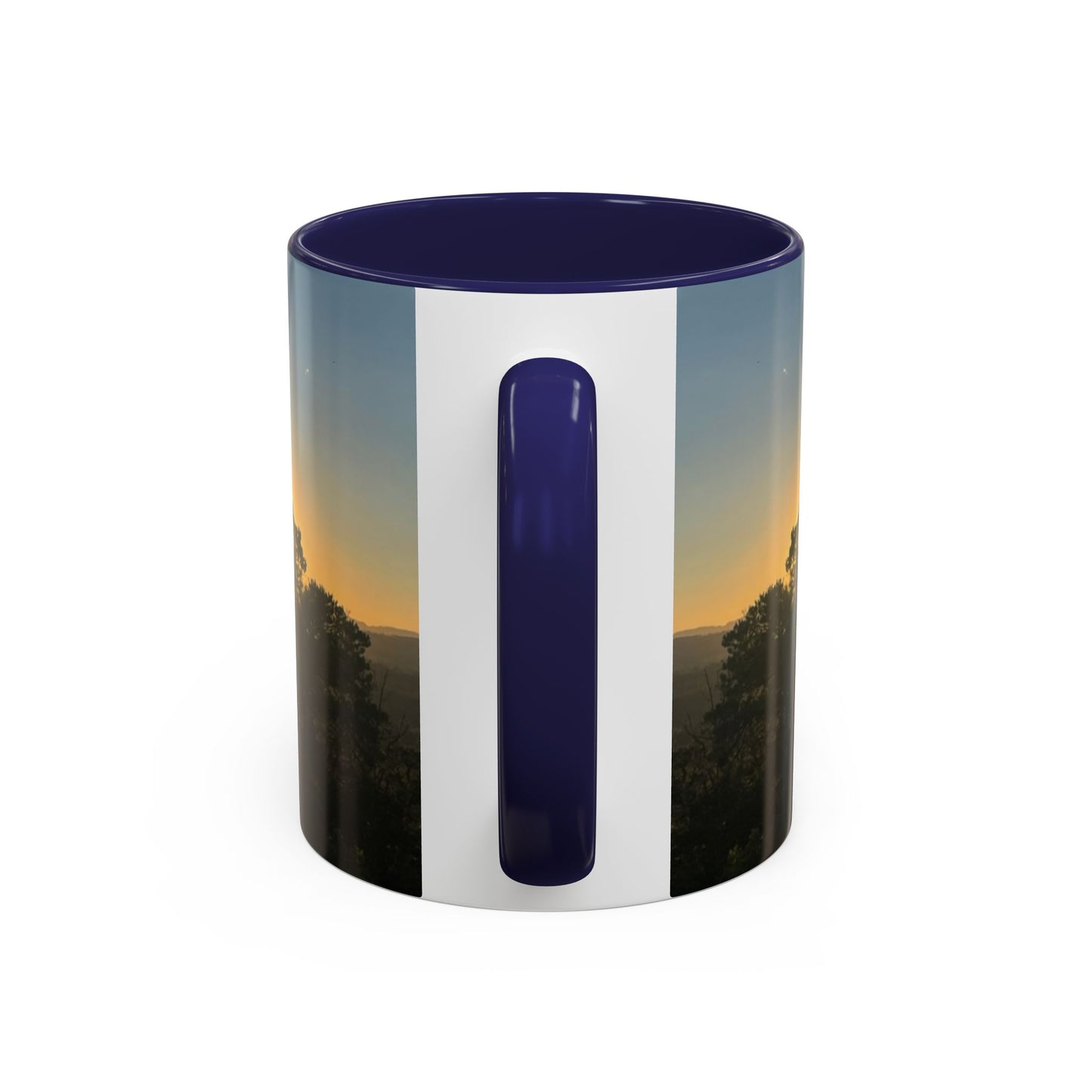 Mug - Beautiful Sunset in Tree of Mount Zion Coffee Mug (11, 15oz) - Graleske