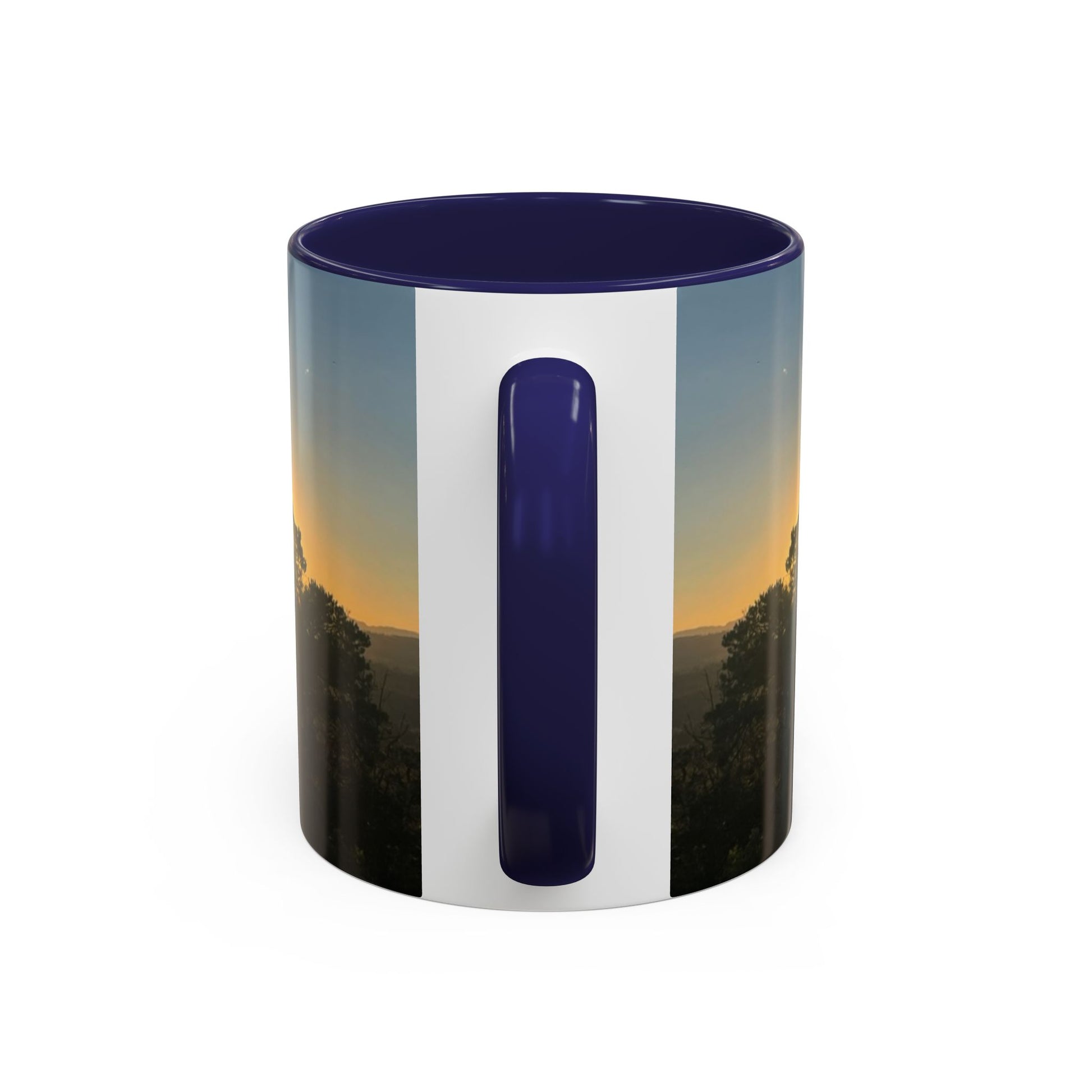 Mug - Beautiful Sunset in Tree of Mount Zion Coffee Mug (11, 15oz) - Graleske