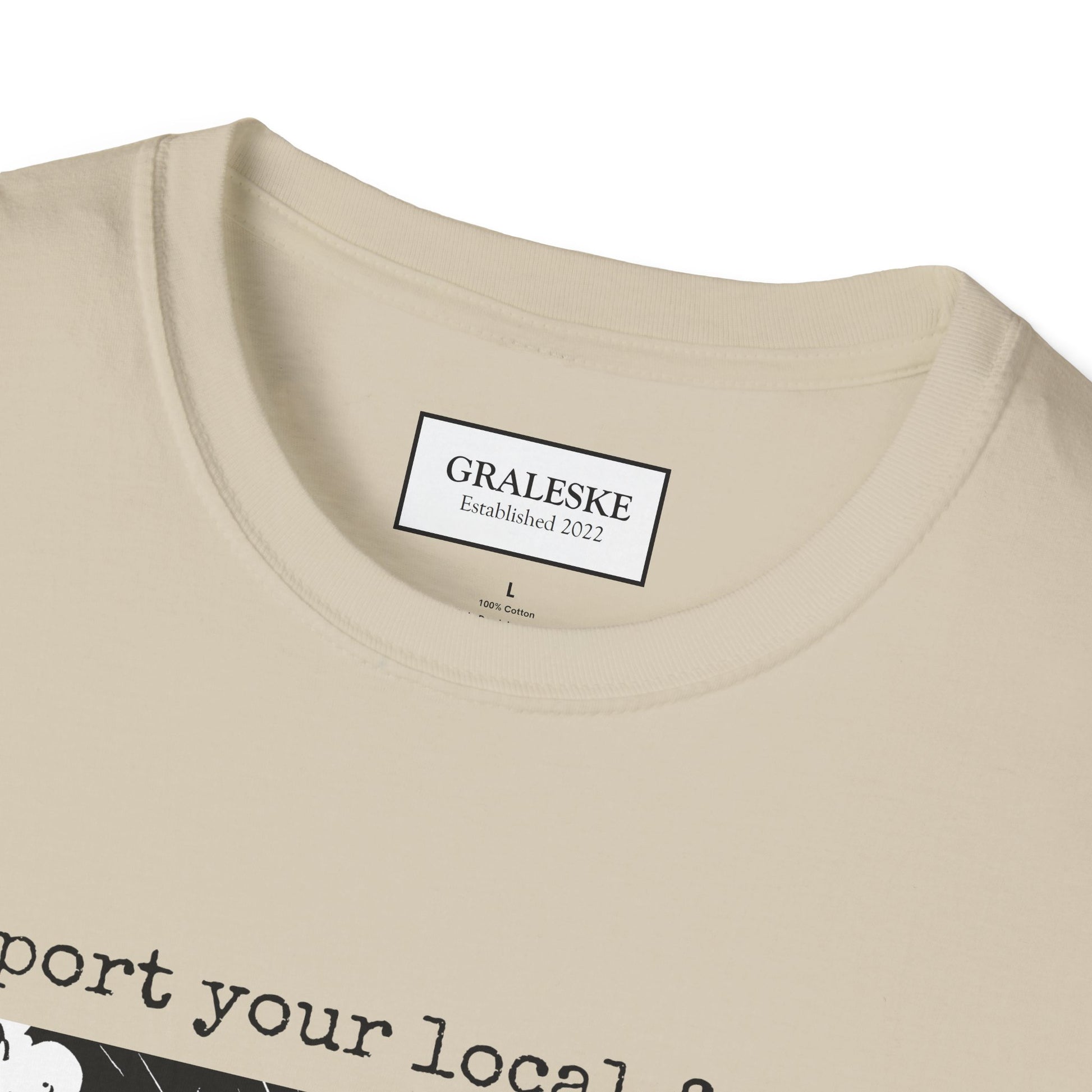 support your local farmer blimp - T-Shirt - Graleske