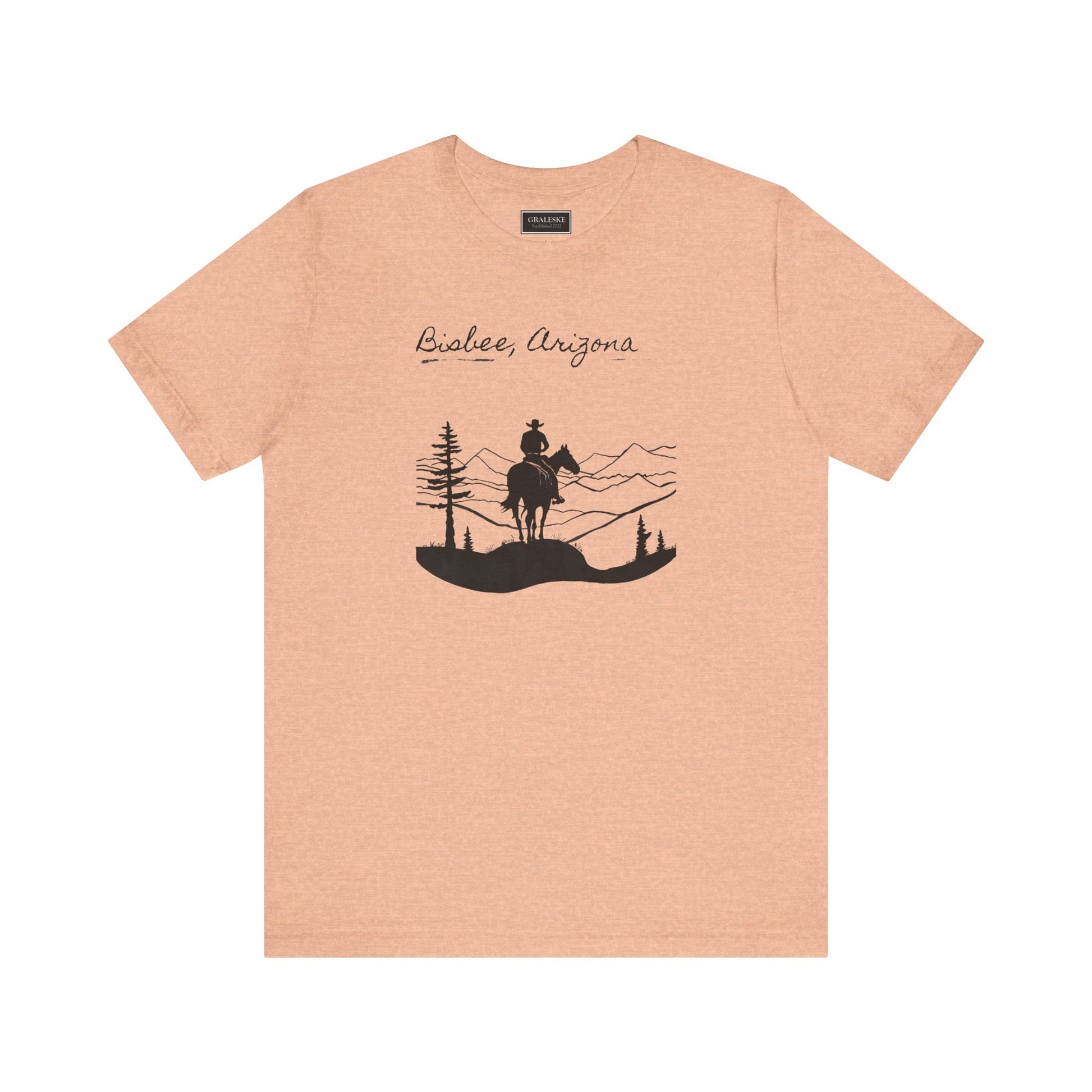 Small Towns Collection Unisex Tee - Bisbee, Arizona Design - Graleske