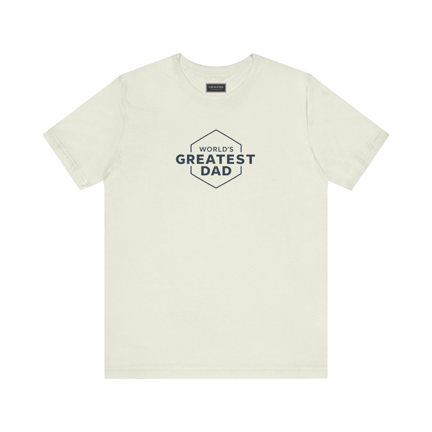 Unisex Tee - World's Greatest Dad Design - Graleske