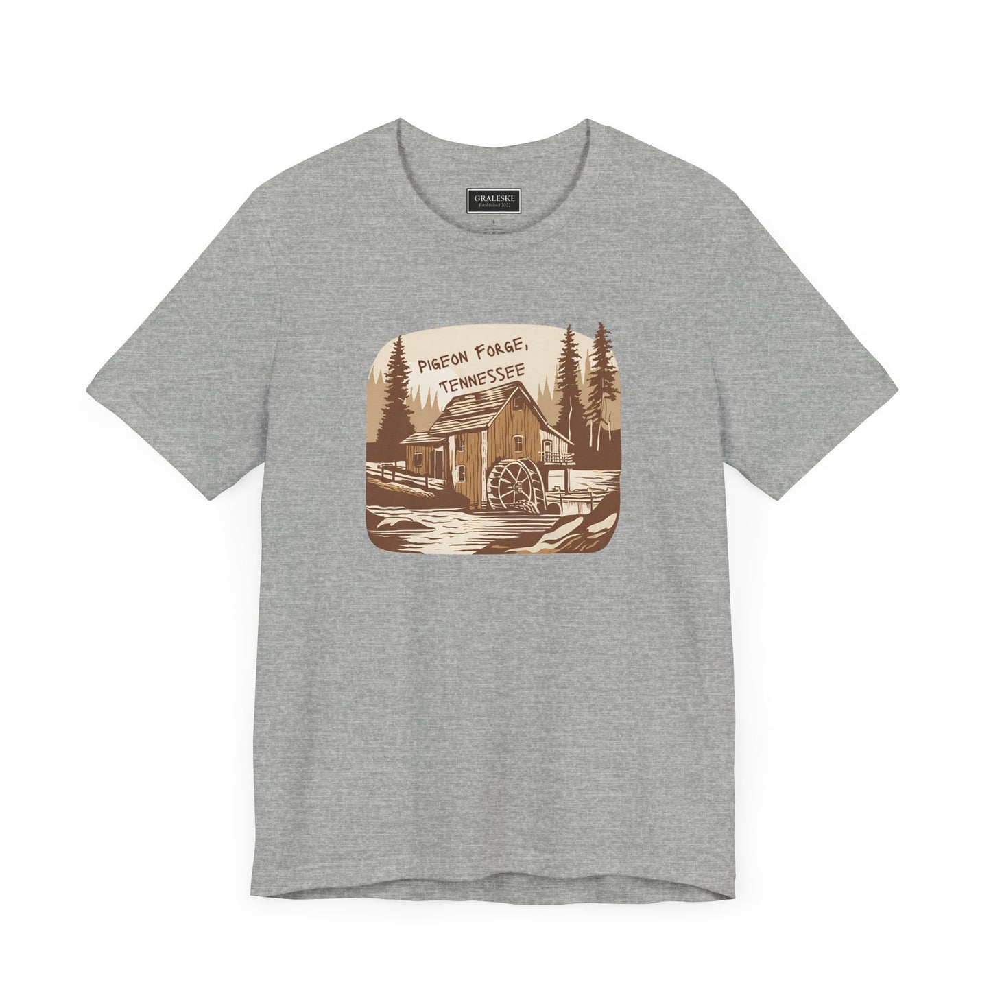 Small Towns Collection Unisex Tee - Pigeon Forge, Tennessee Design - Graleske