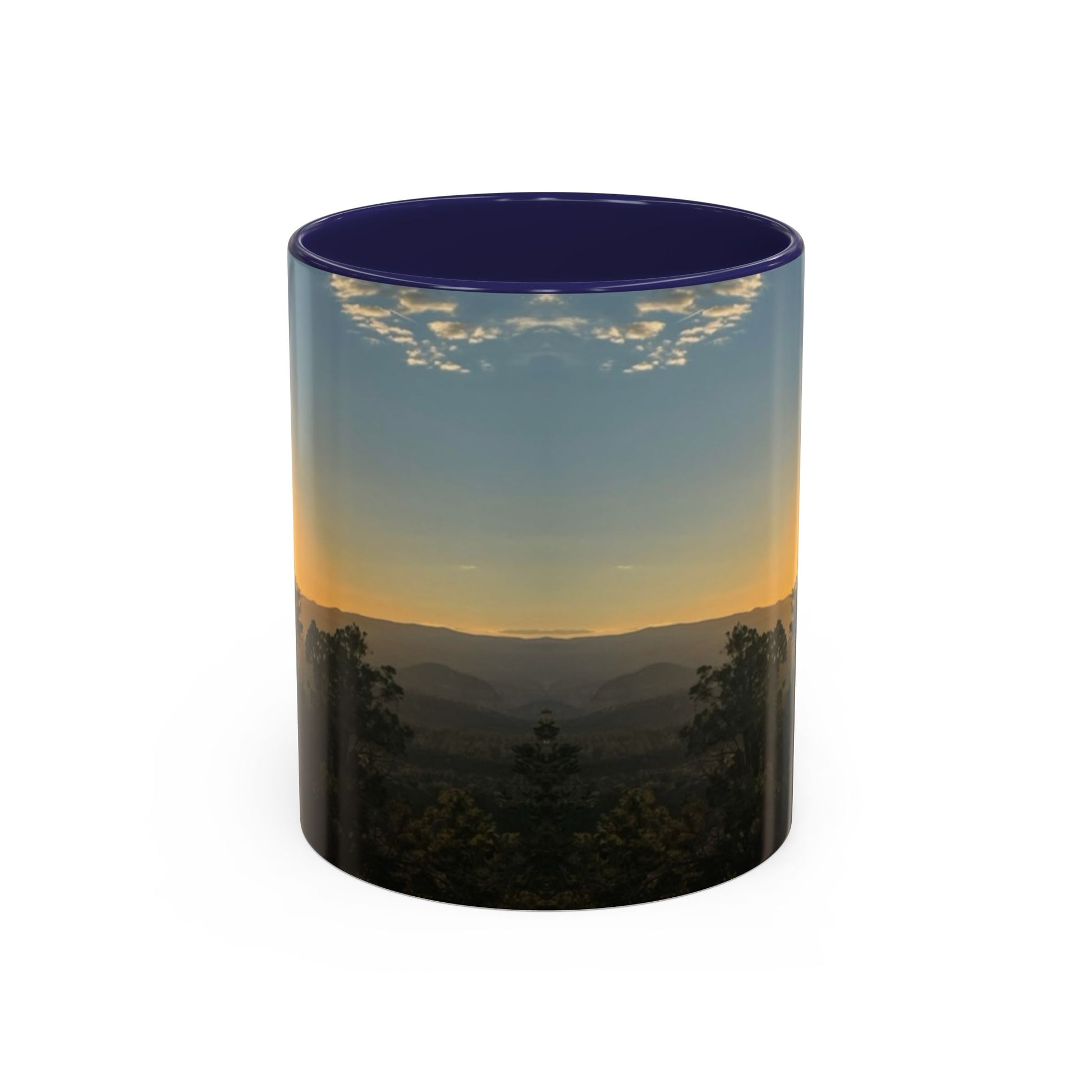 Mug - Beautiful Sunset in Tree of Mount Zion Coffee Mug (11, 15oz) - Graleske